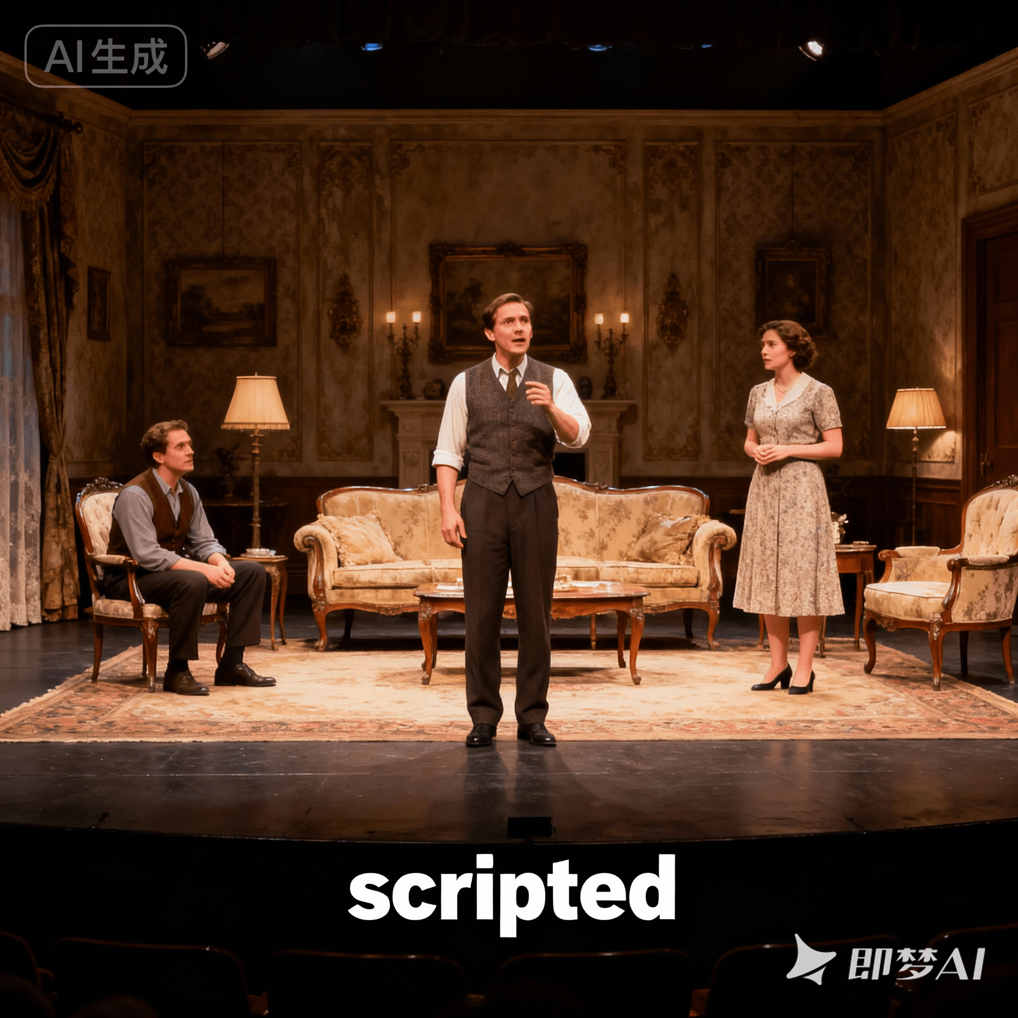 scripted是什么意思_scripted怎么读_音标ˈskrɪptɪd