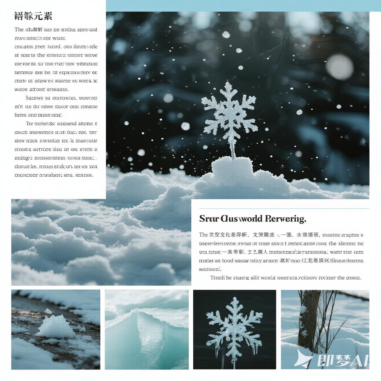 在英语中如何谈论雪天和冰雹？