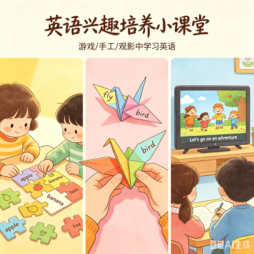 怎样提升孩子的英语兴趣