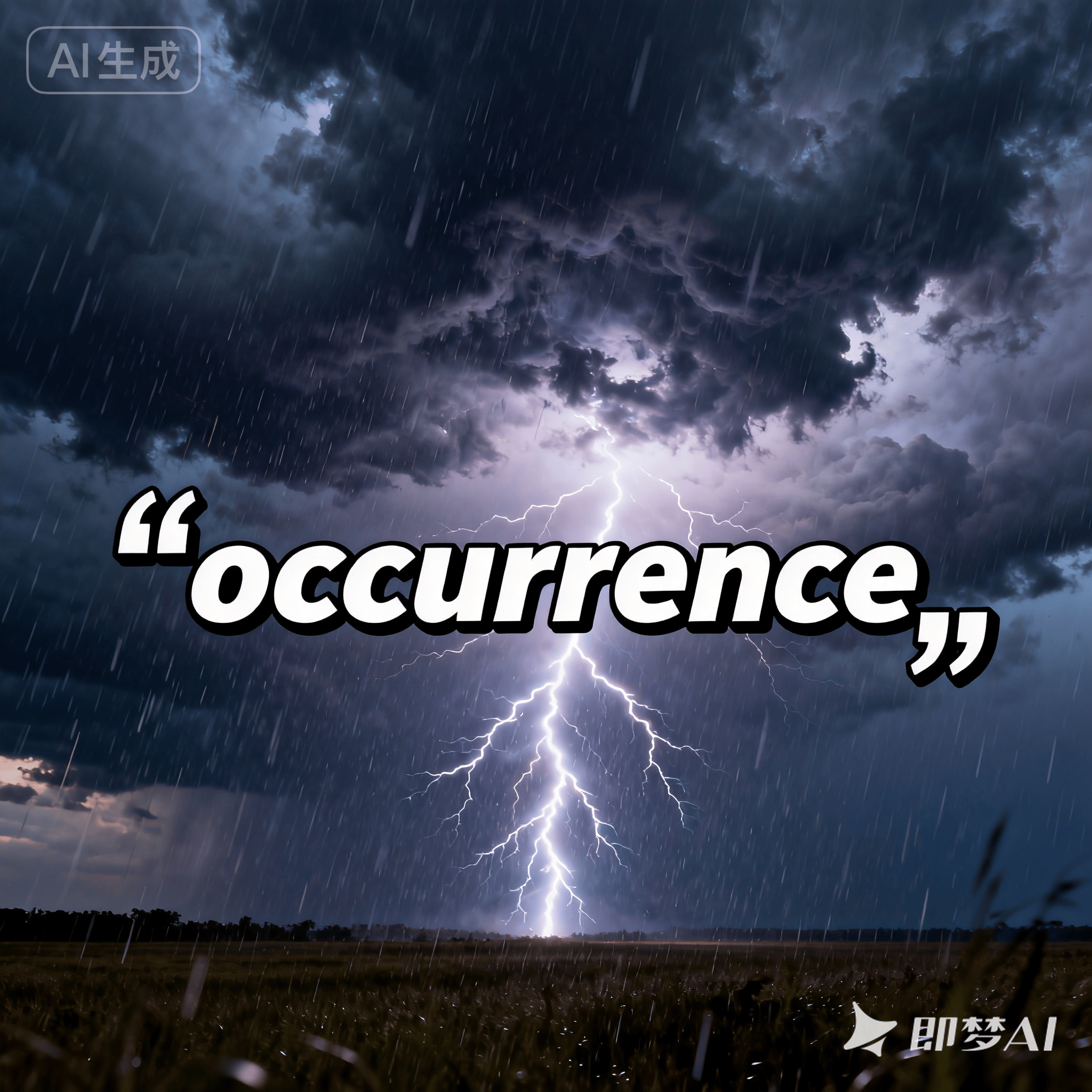 occurrence是什么意思_occurrence怎么读_音标əˈkʌrəns