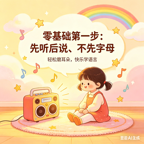 小孩学英语怎么入门