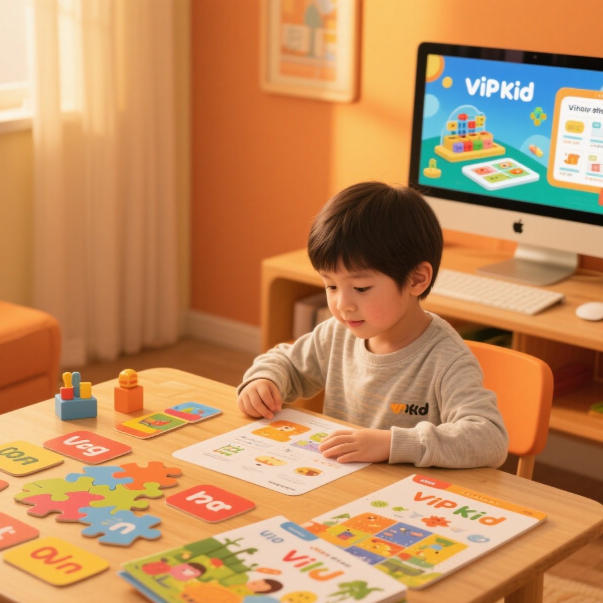 VIPKID 的教材和教具有哪些特色？