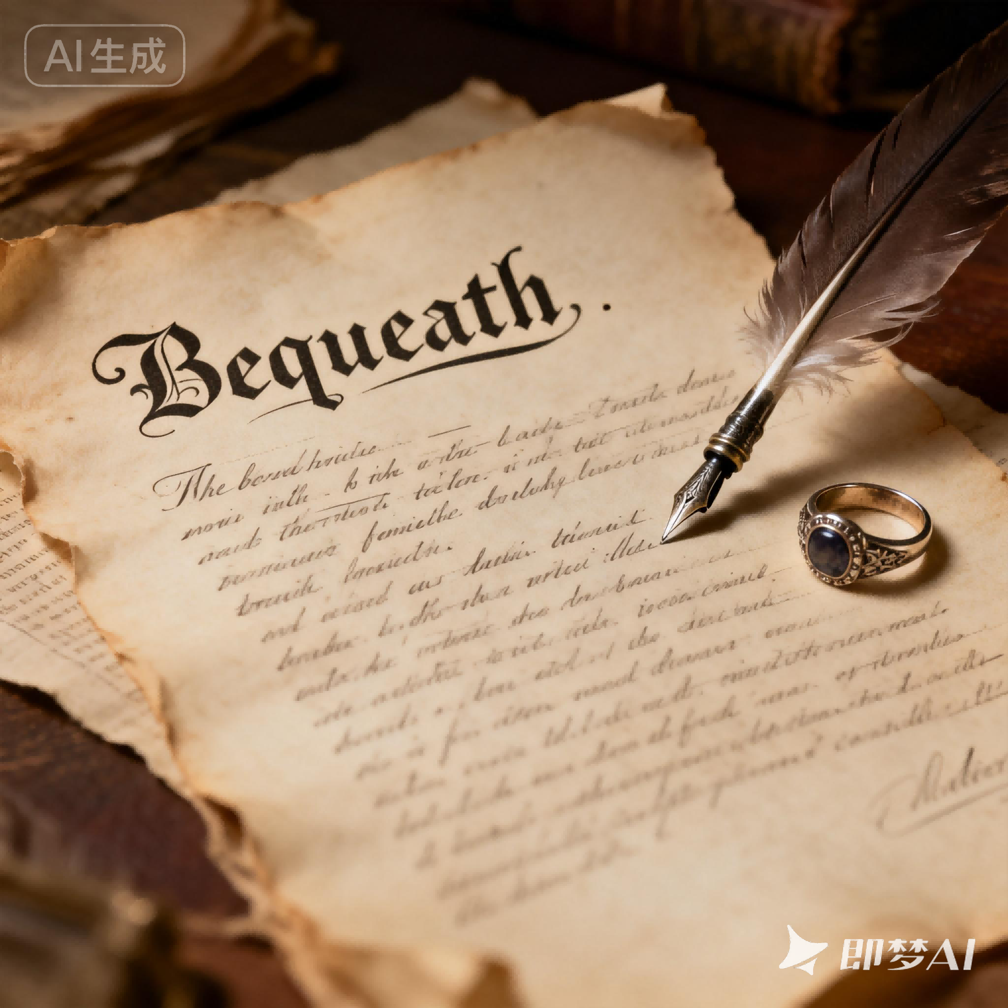 bequeath是什么意思_bequeath怎么读_音标bɪ'kwi-ð