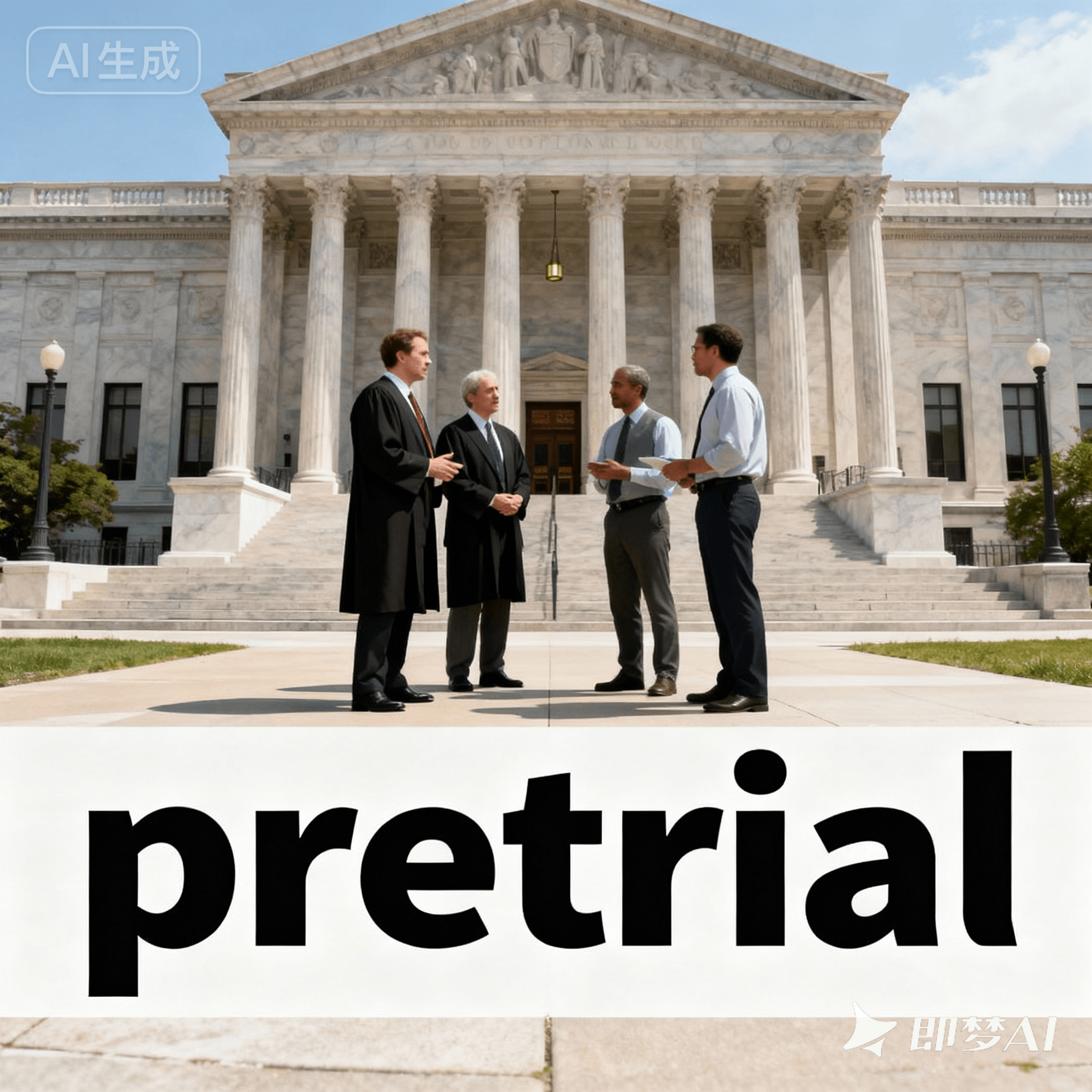 pretrial是什么意思_pretrial怎么读_音标'prɪ'traɪəl