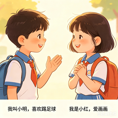 英语2人对话互相介绍