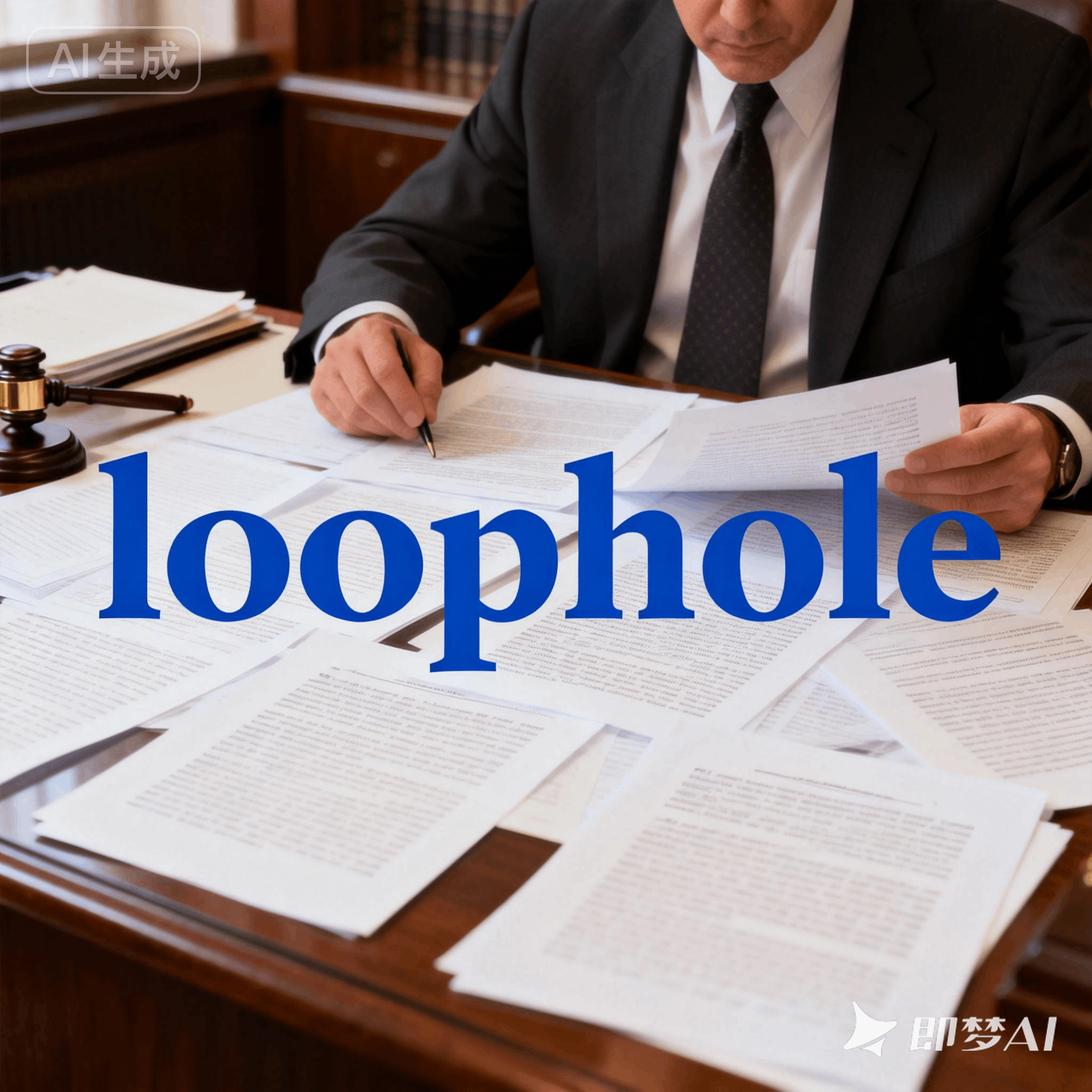 loophole是什么意思_loophole怎么读_音标ˈlu-phəʊl