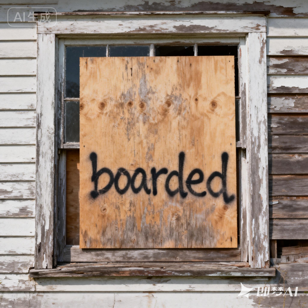 boarded是什么意思_boarded怎么读_音标'bɔ-dɪd