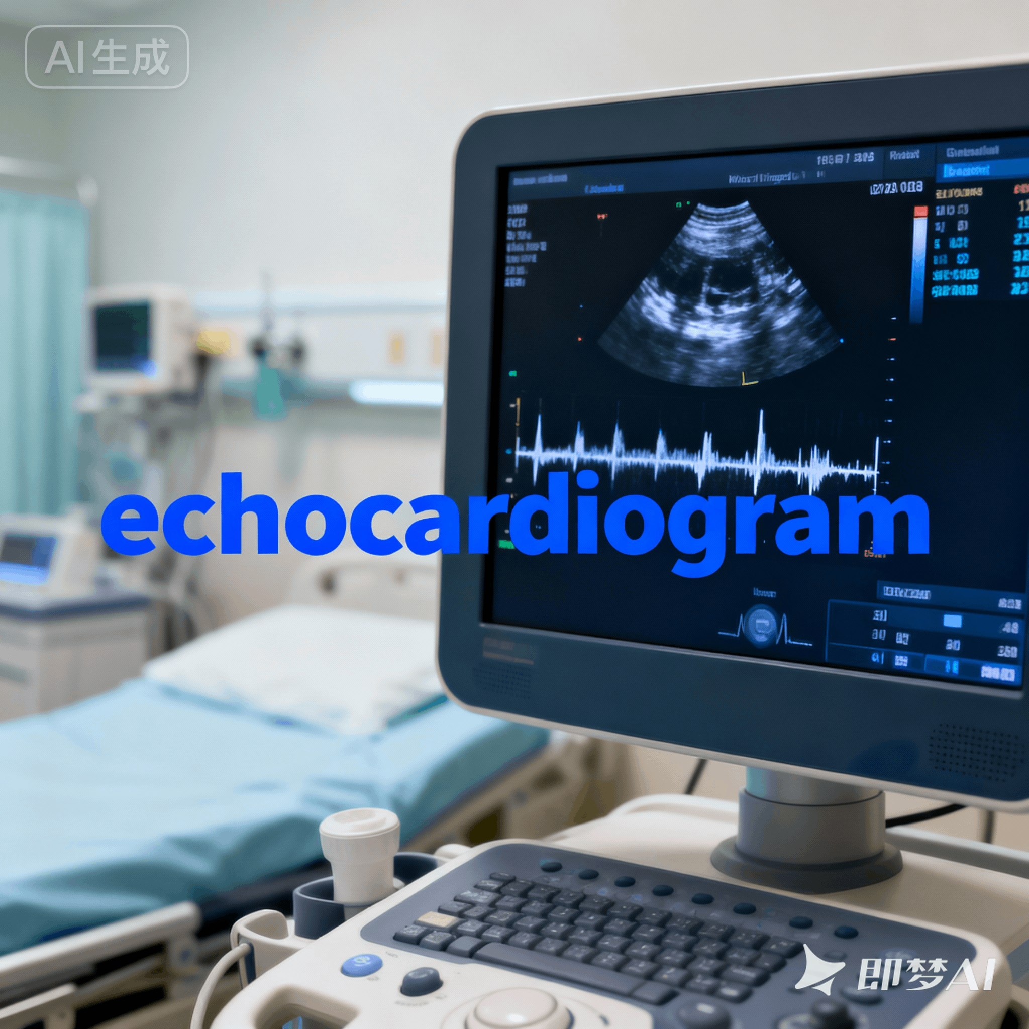 echocardiogram是什么意思_echocardiogram怎么读_音标'ekәj'kɑ-diә^ræm
