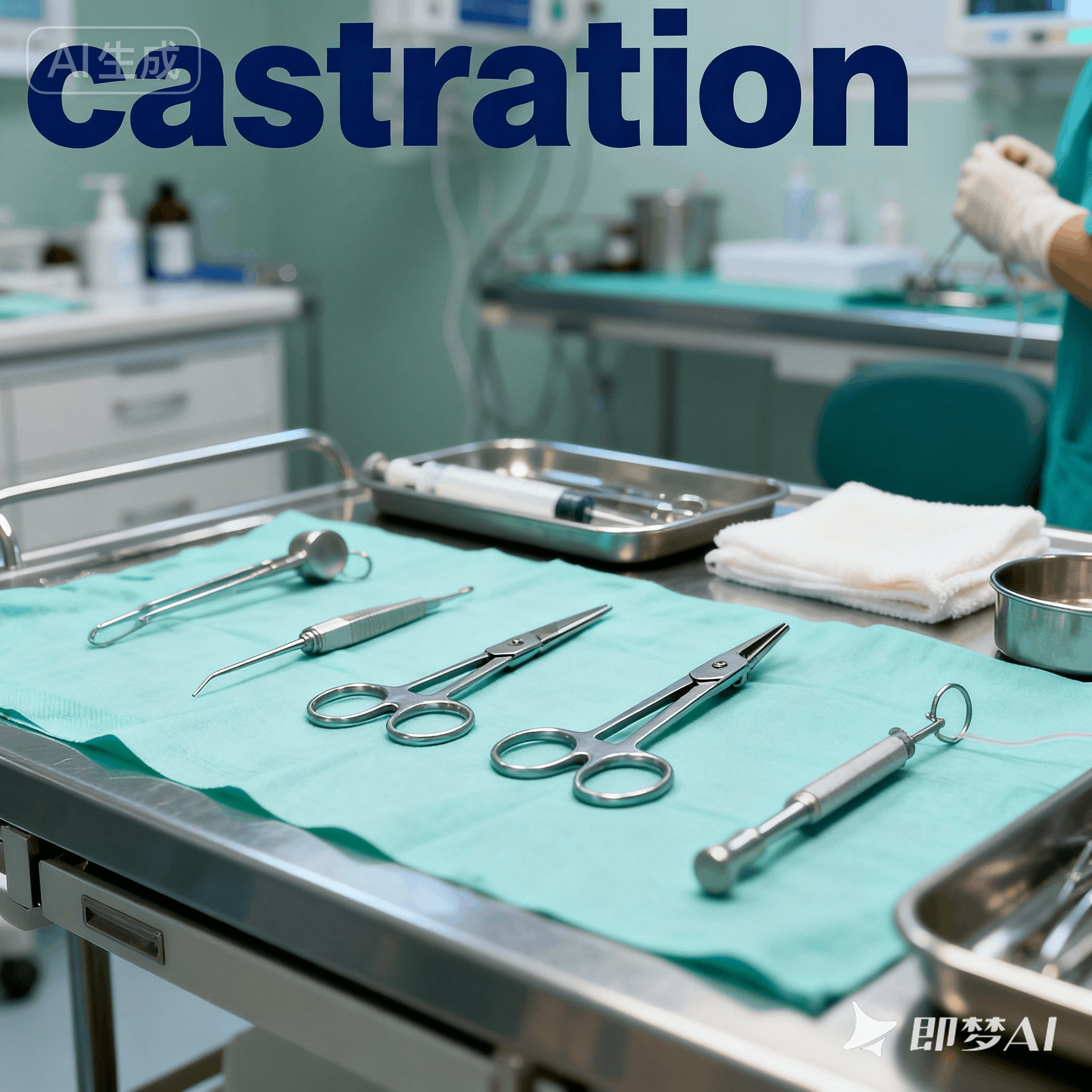 castration是什么意思_castration怎么读_音标kæ'streɪʃn