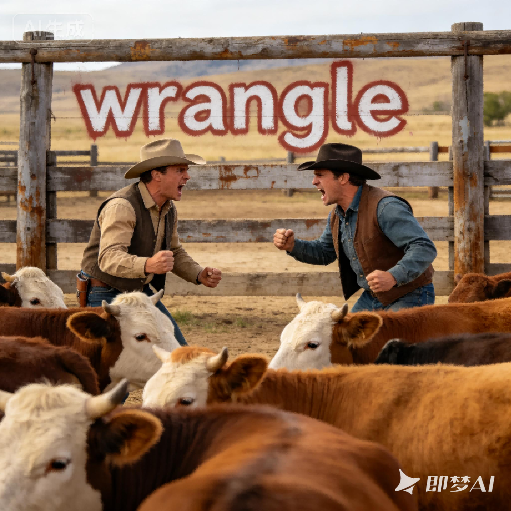 wrangle是什么意思_wrangle怎么读_音标'ræŋɡl