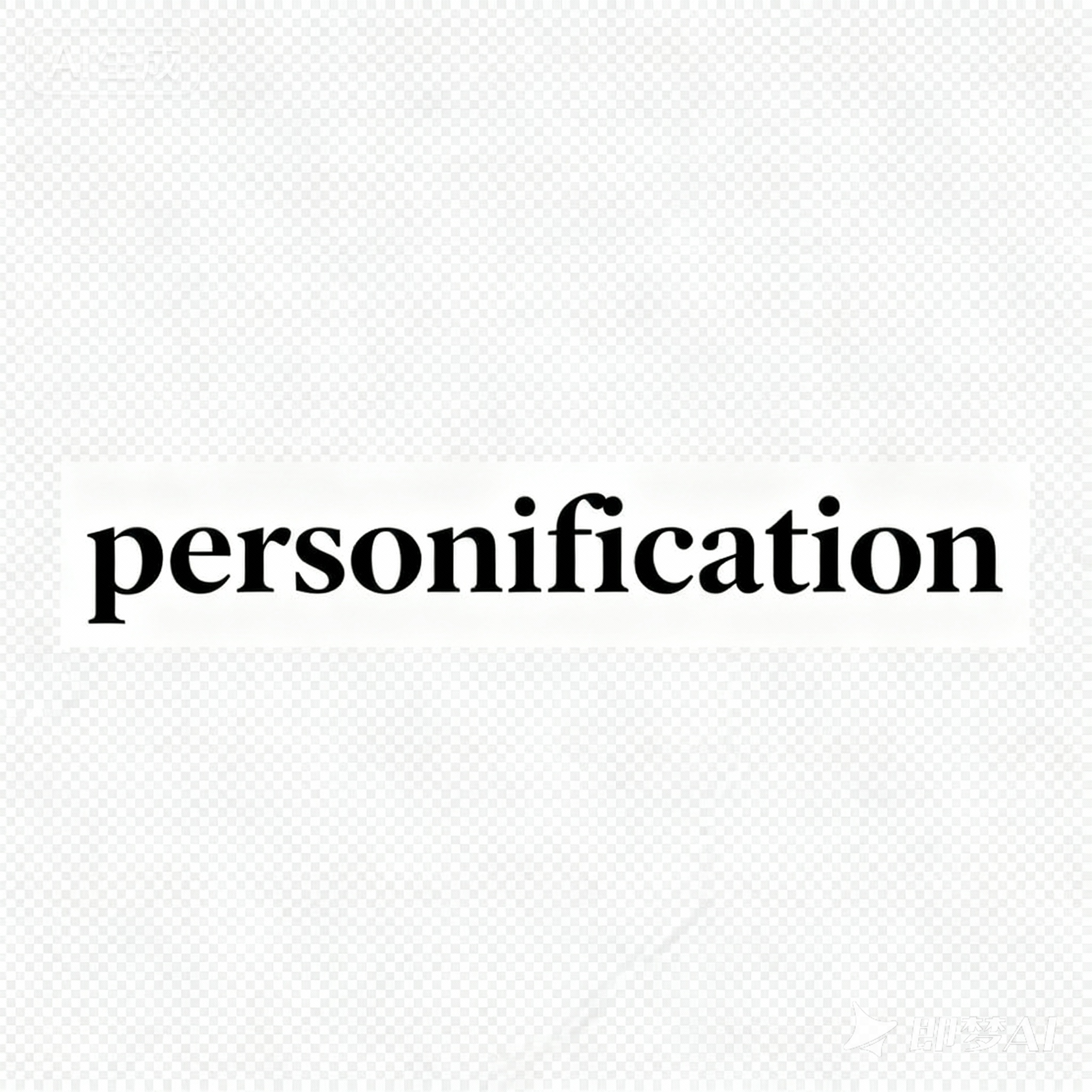 personification是什么意思_personification怎么读_音标pəˌsɒnɪfɪˈkeɪʃn