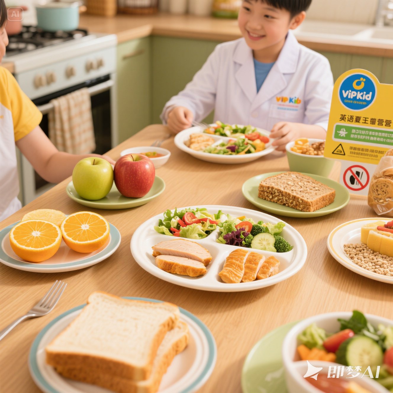 英语夏令营：是否有营养餐食？