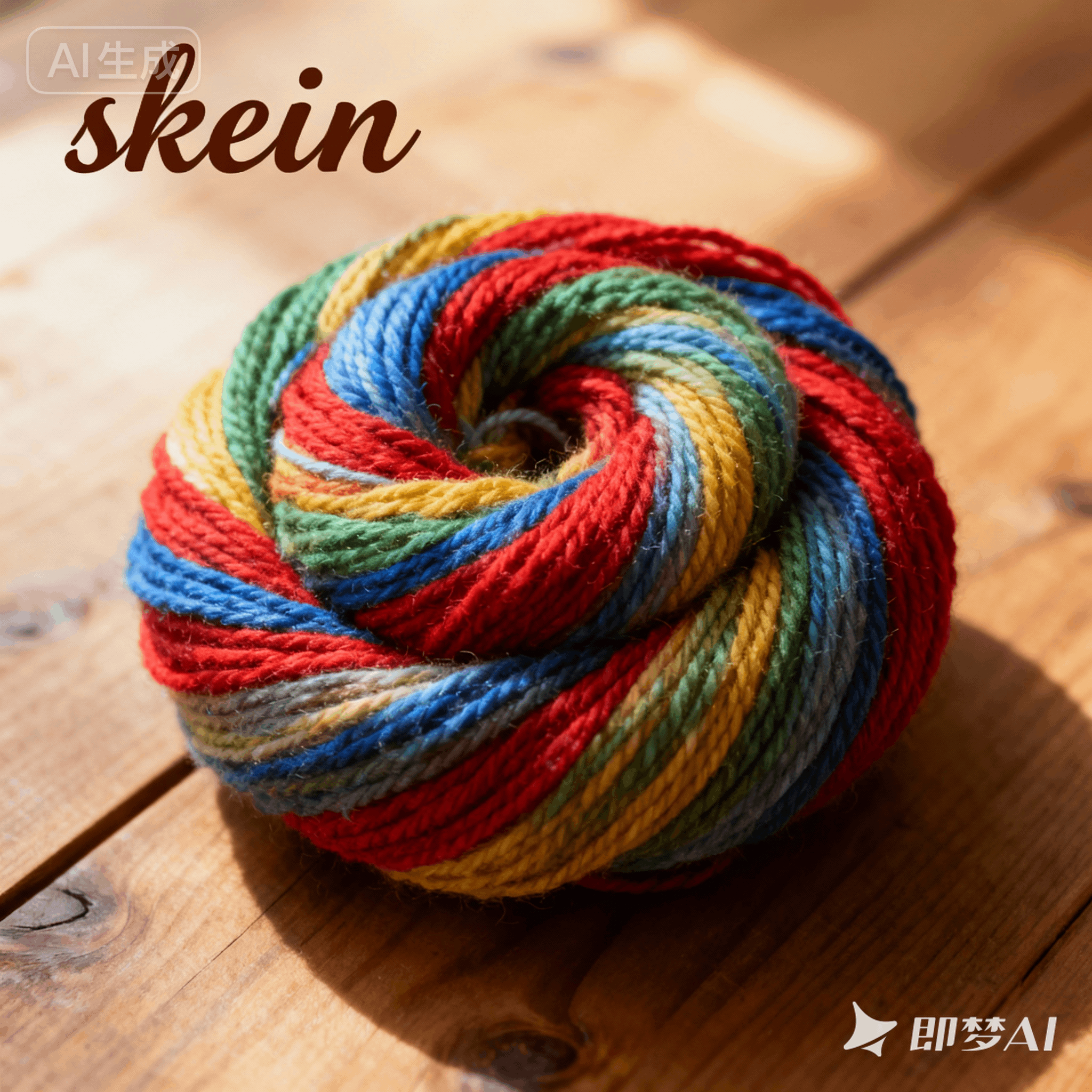 skein是什么意思_skein怎么读_音标skeɪn