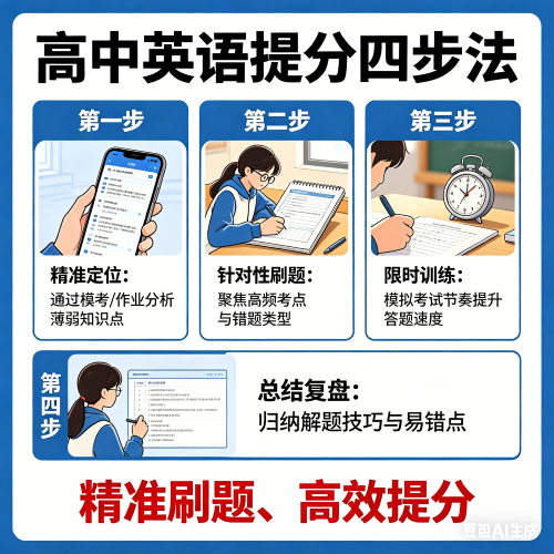 高中孩子学英语的方法和技巧