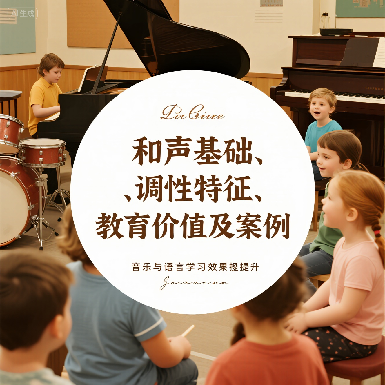 英语儿歌中的和声构建与调性？
