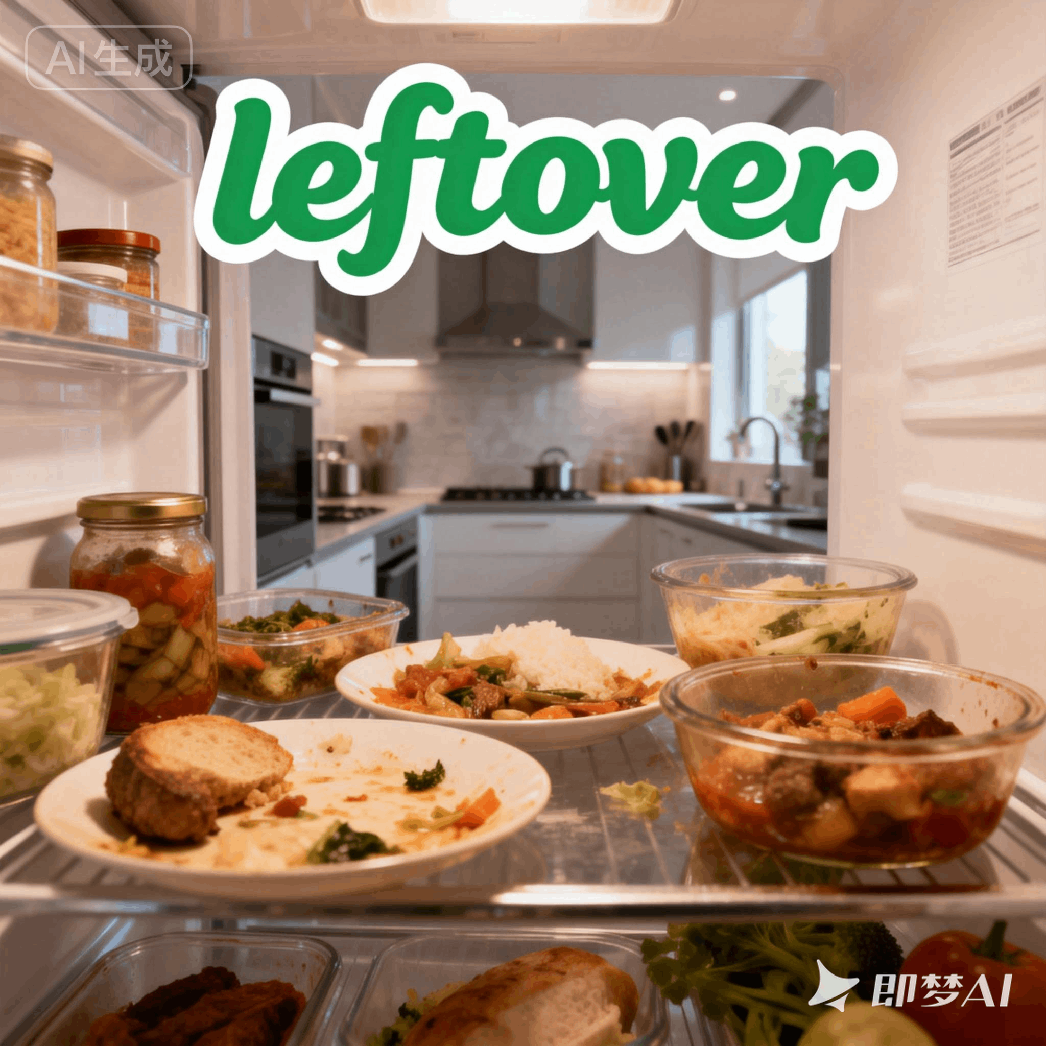leftover是什么意思_leftover怎么读_音标ˈleftəʊvə(r)