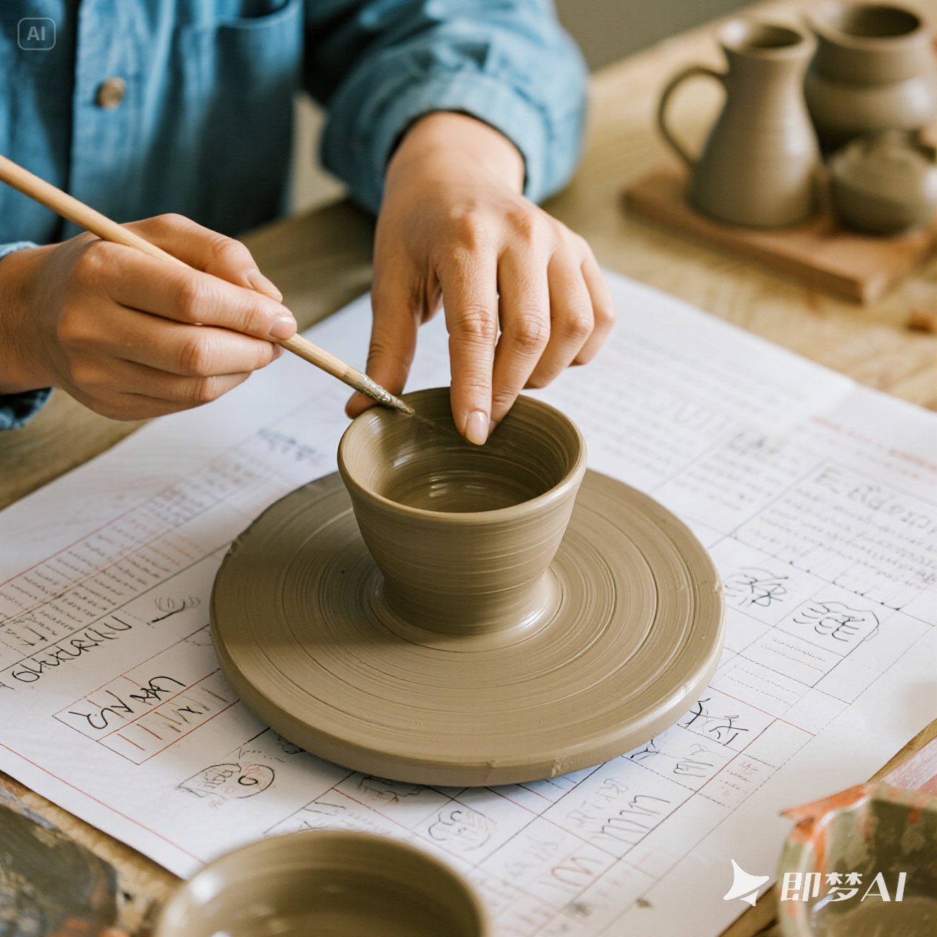 英语手抄报中的陶艺艺术介绍？