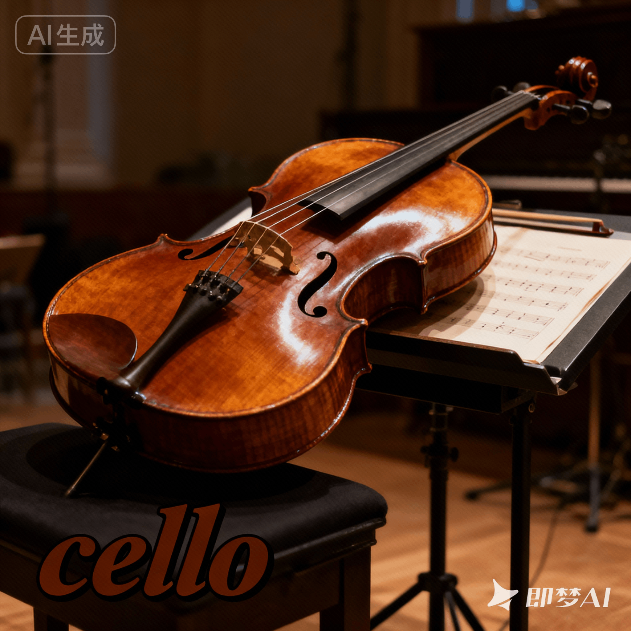 cello是什么意思_cello怎么读_音标'tʃeləʊ