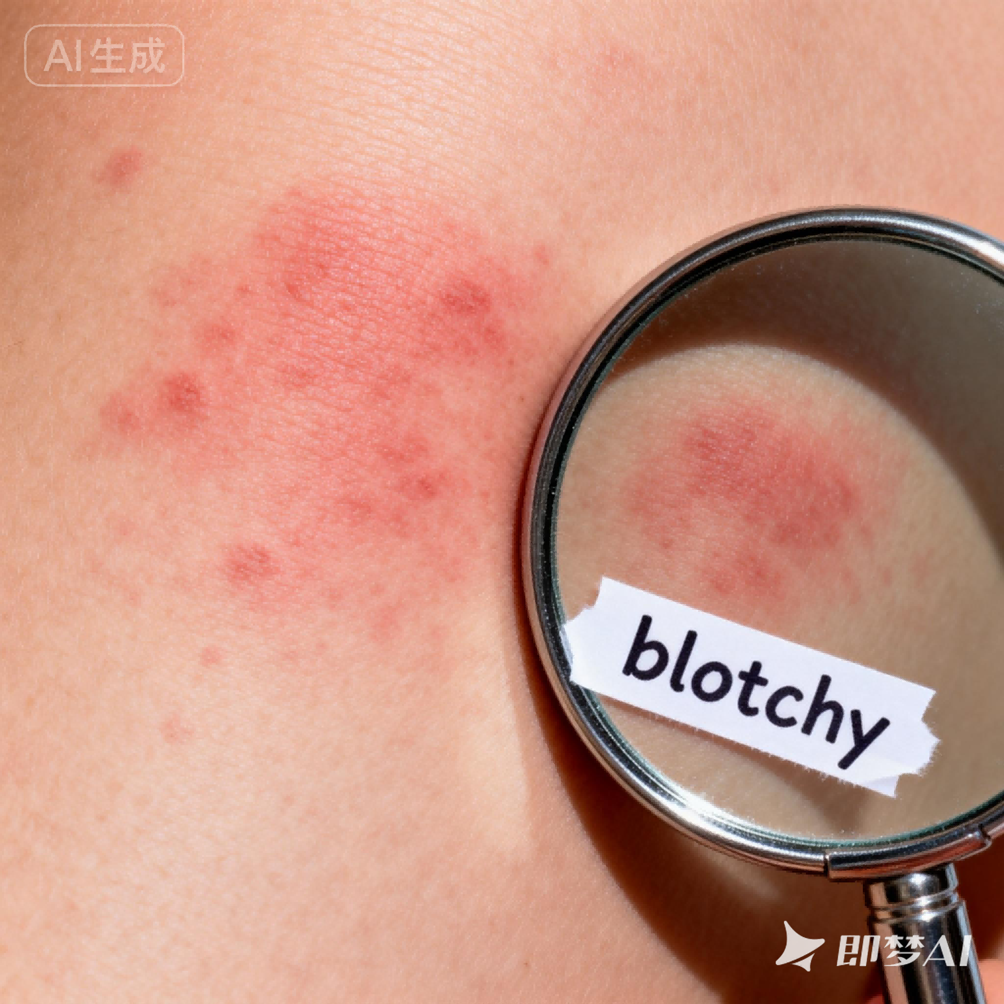 blotchy是什么意思_blotchy怎么读_音标ˈblɒtʃɪ