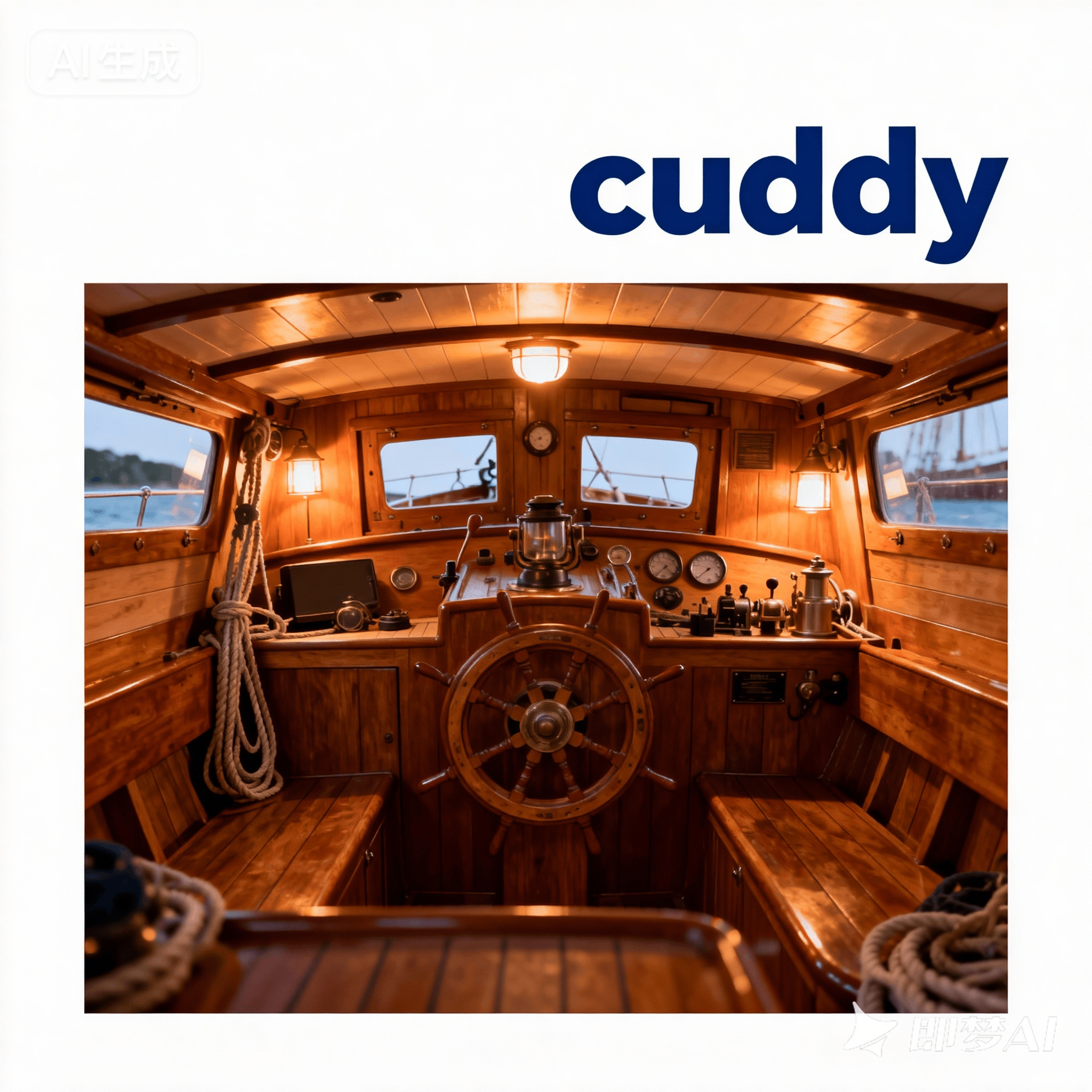 cuddy是什么意思_cuddy怎么读_音标'kʌdɪ