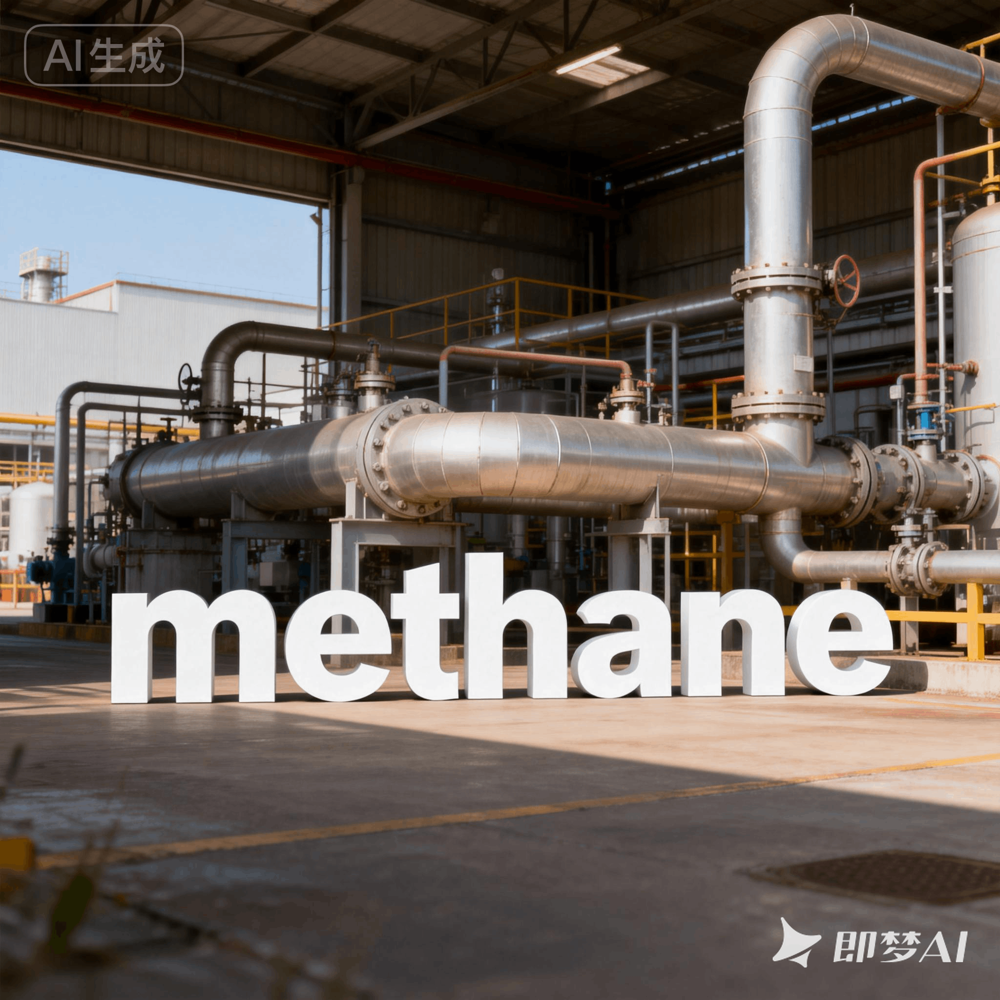 methane是什么意思_methane怎么读_音标ˈmi-θeɪn