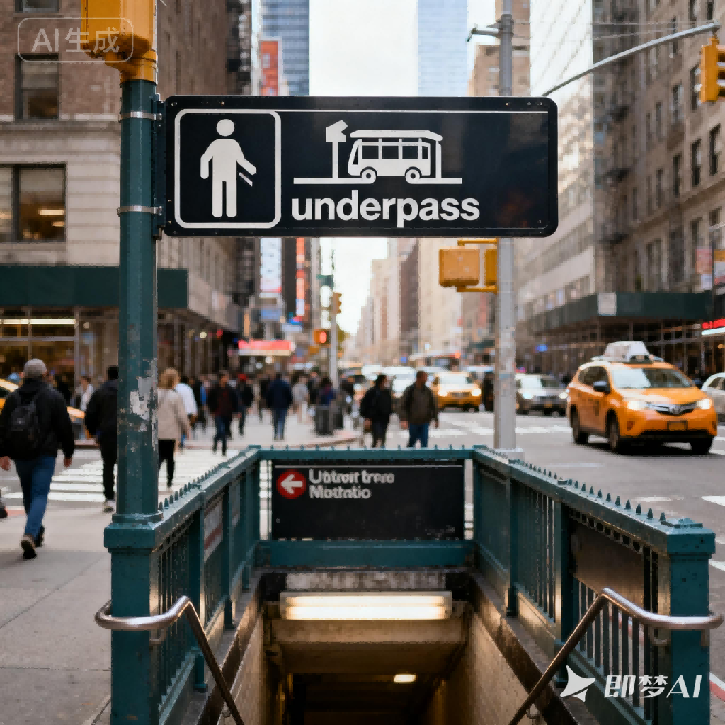 underpass是什么意思_underpass怎么读_音标ˈʌndəˌpæs