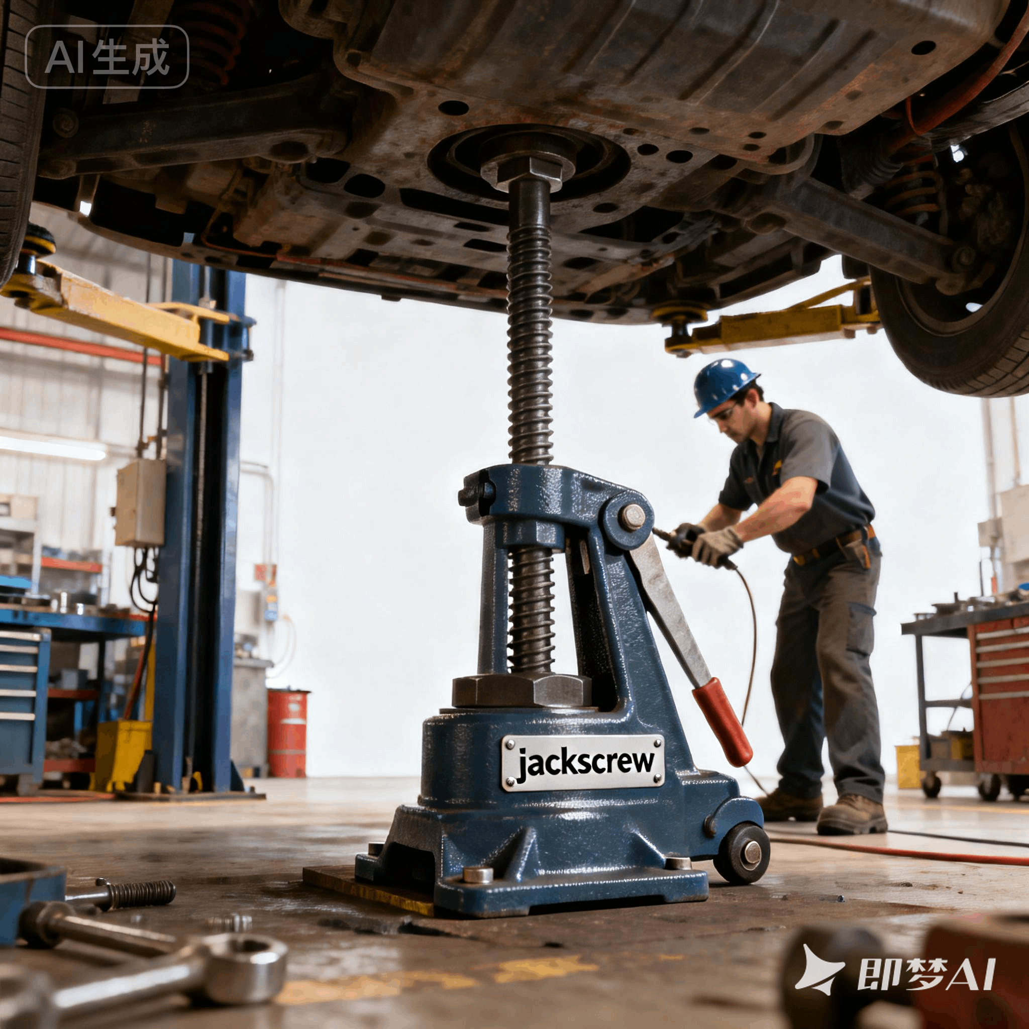 jackscrew是什么意思_jackscrew怎么读_音标'dʒækskru-