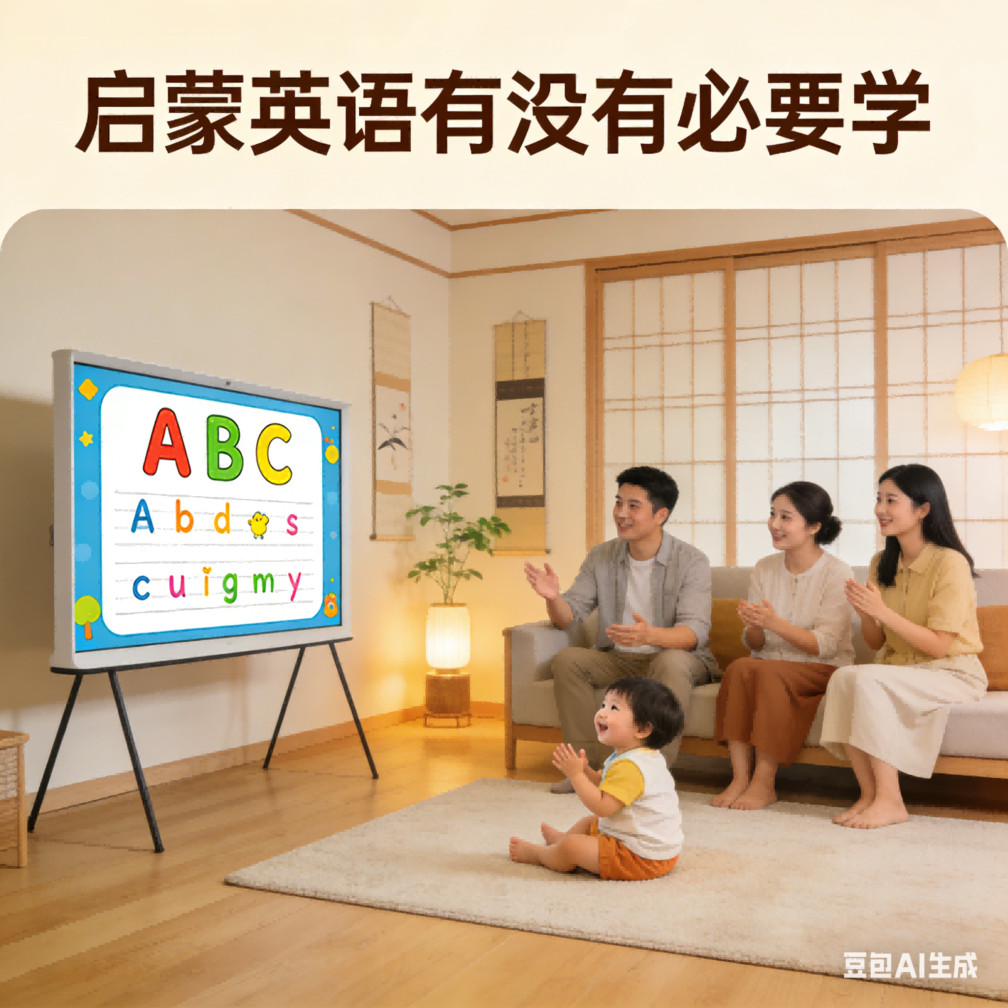 启蒙英语有没有必要学