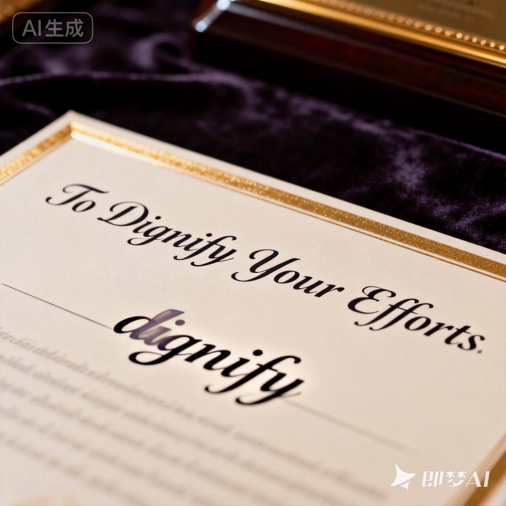 dignify是什么意思_dignify怎么读_音标'dɪɡnɪfaɪ