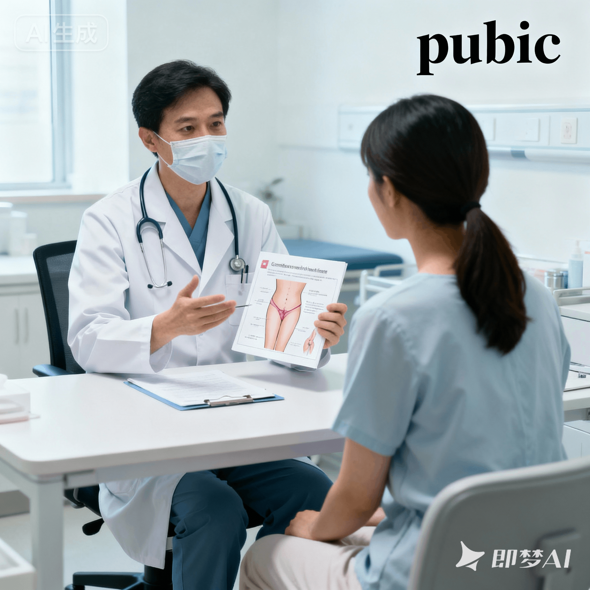 pubic是什么意思_pubic怎么读_音标ˈpju-bɪk