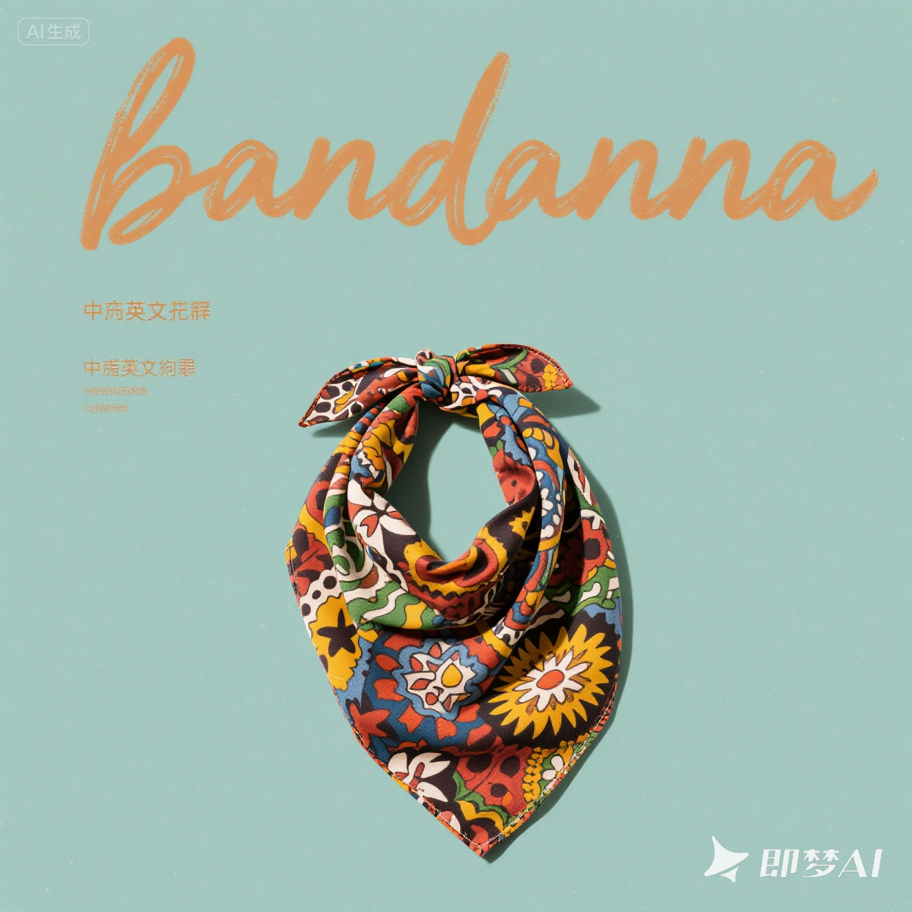 bandanna 是什么意思_bandanna 怎么读_音标 bænˈdænə