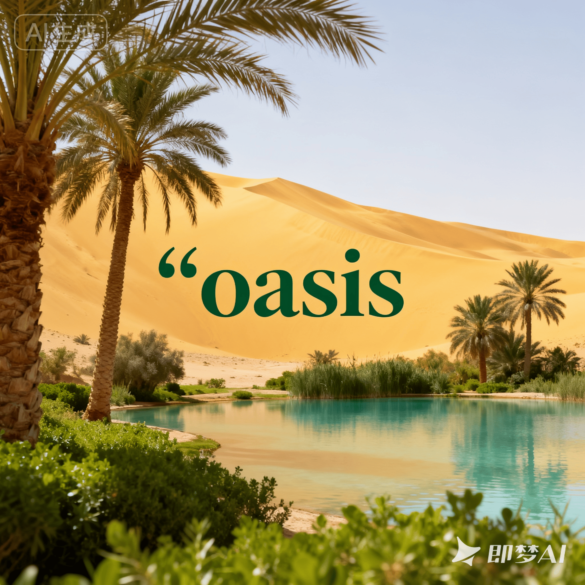 oasis是什么意思_oasis怎么读_音标əʊ'eɪsɪs