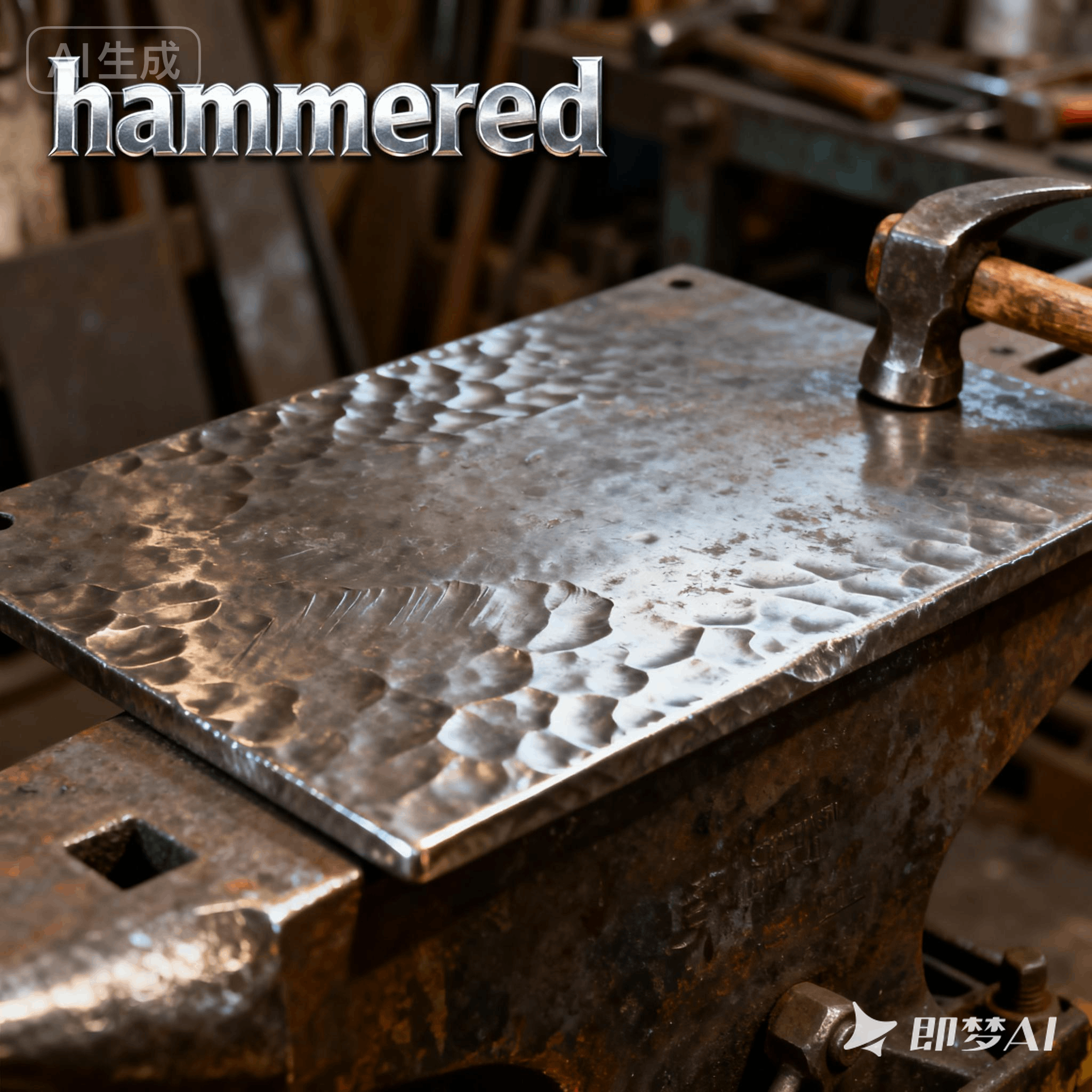 hammered是什么意思_hammered怎么读_音标ˈhæməd