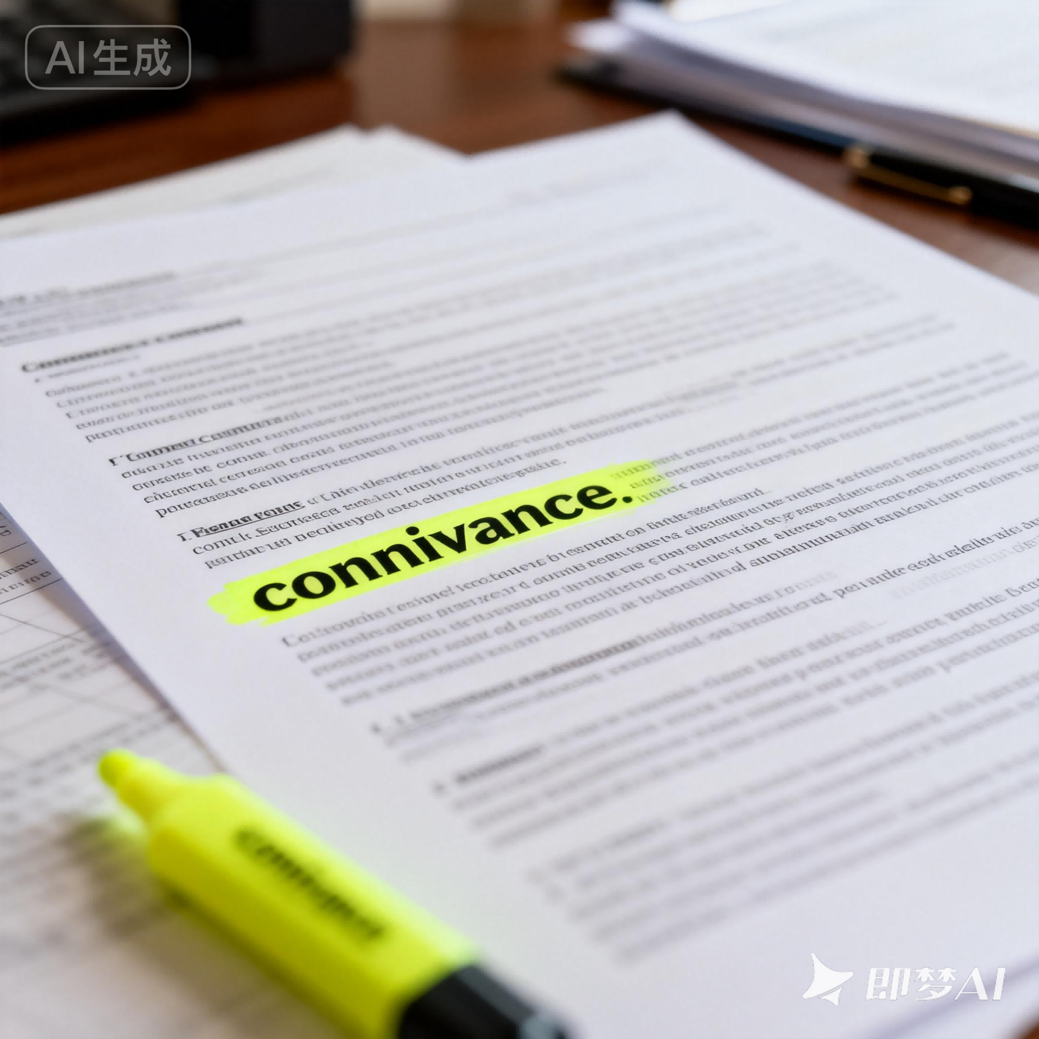 connivance是什么意思_connivance怎么读_音标kəˈnaɪvəns