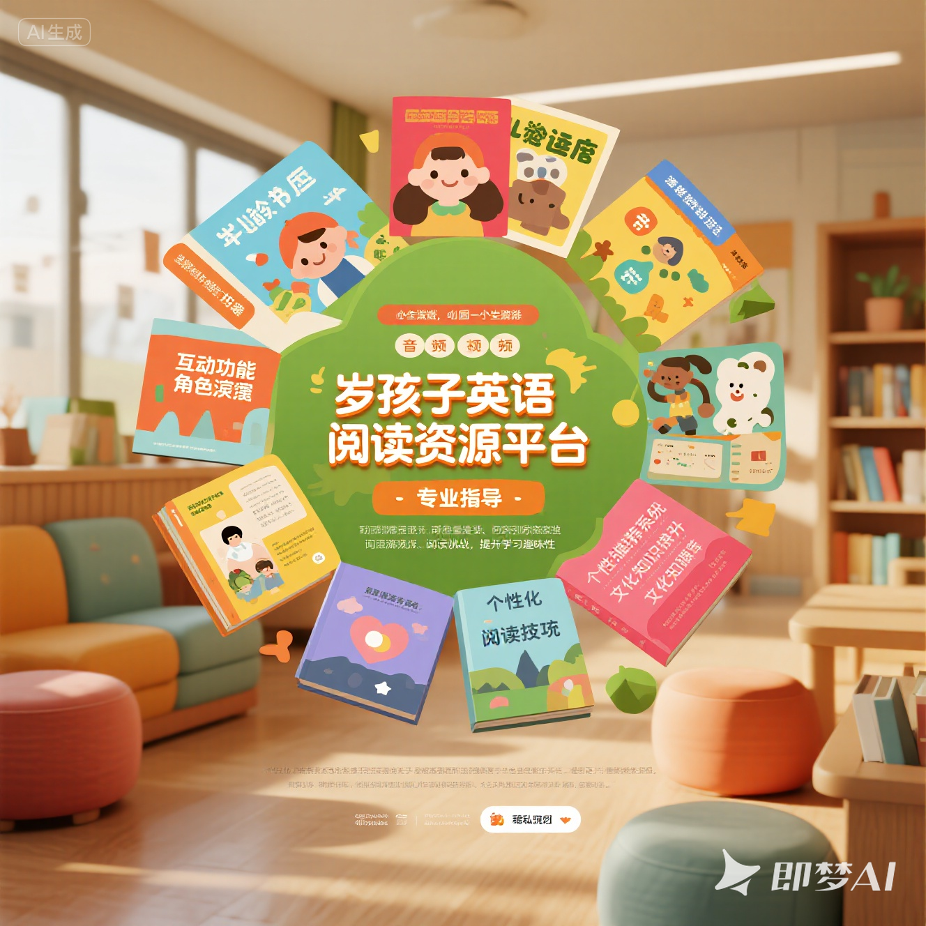 岁孩子英语阅读资源分享平台？