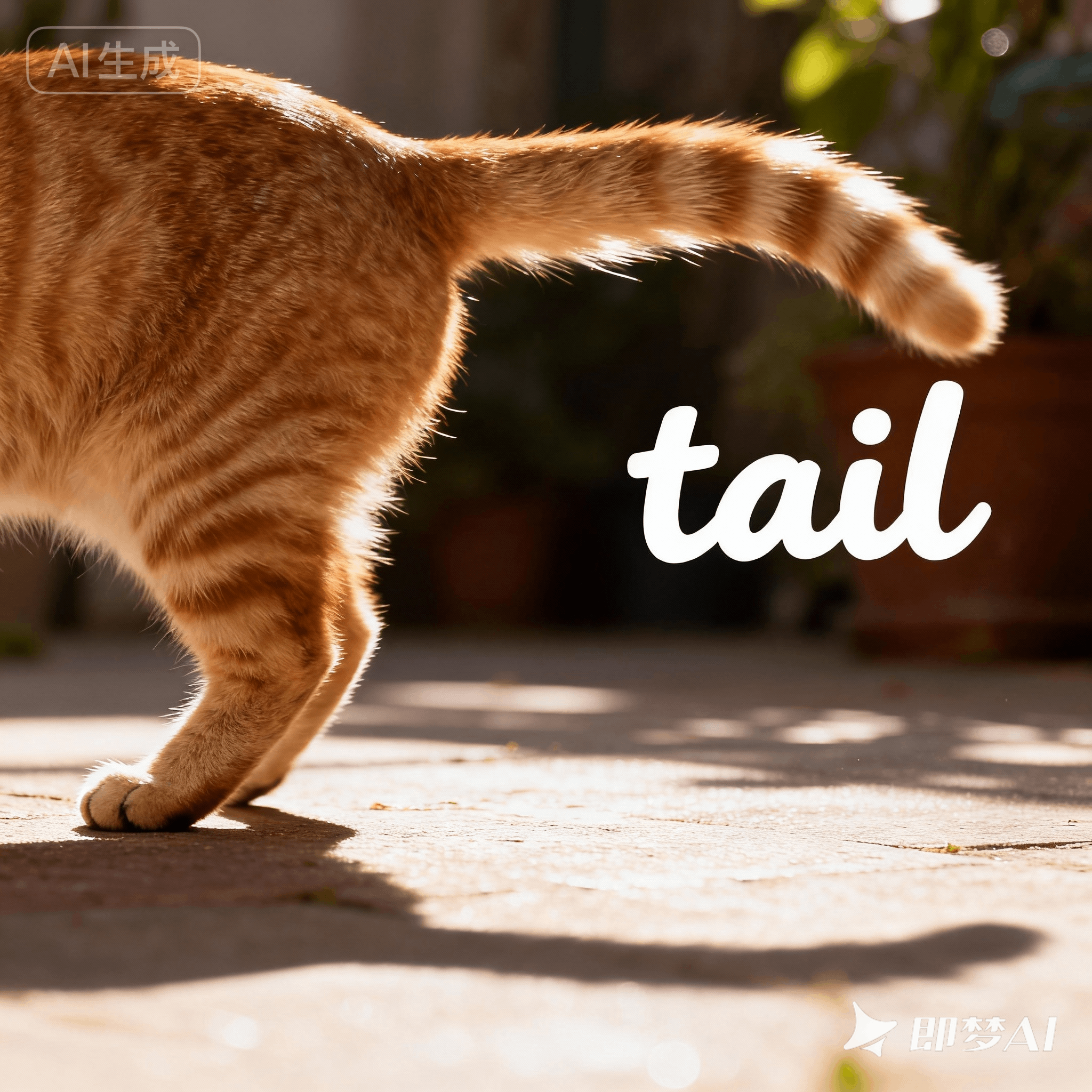 tail是什么意思_tail怎么读_音标teɪl