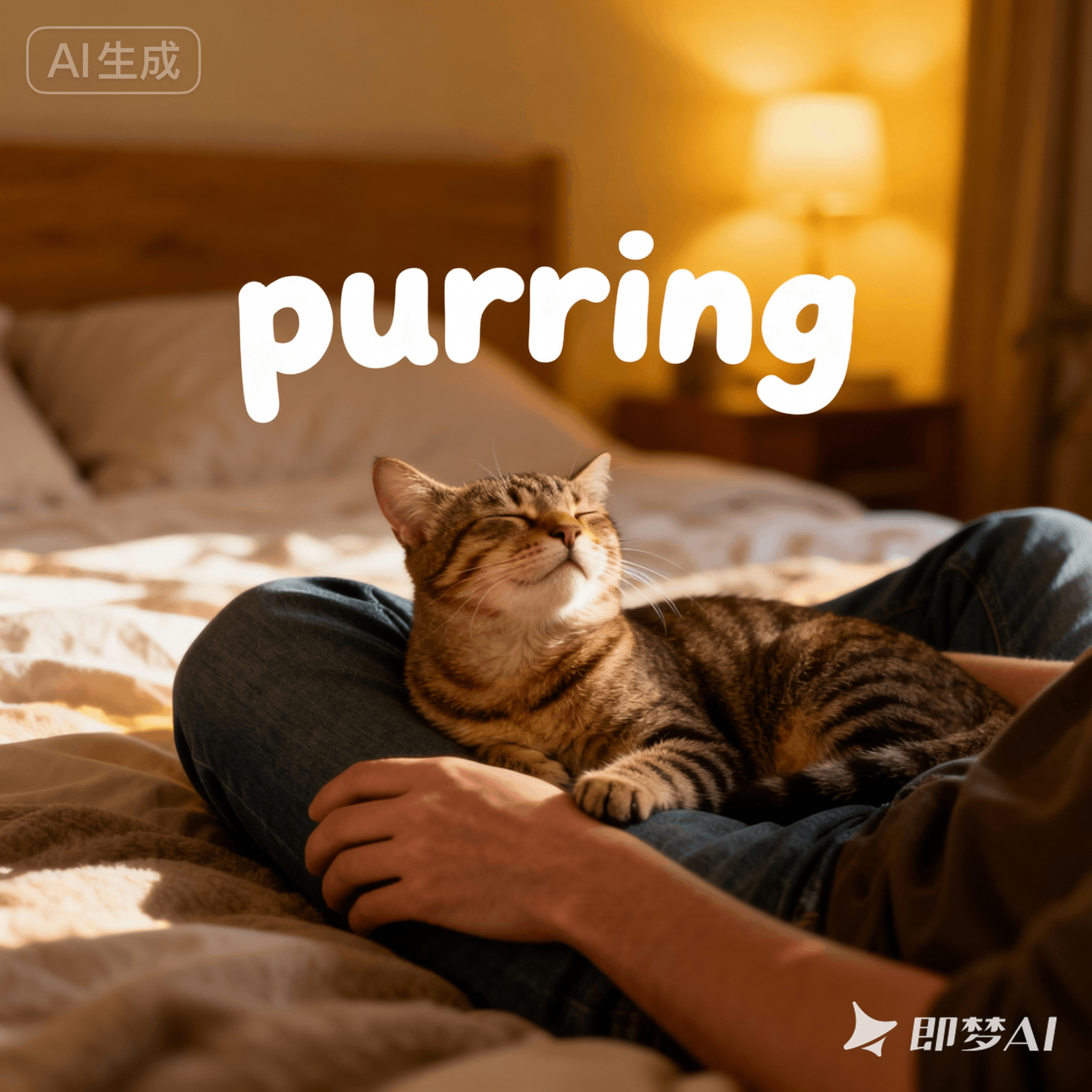 purring是什么意思_purring怎么读_音标'pɜ-rɪŋ