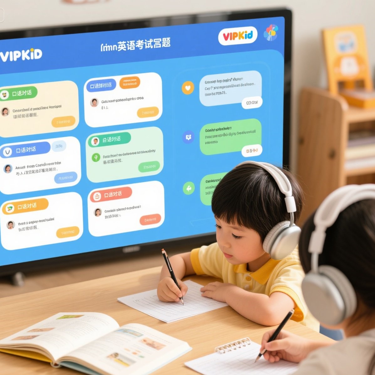 VIPKID 的英语考试题目类型如何？