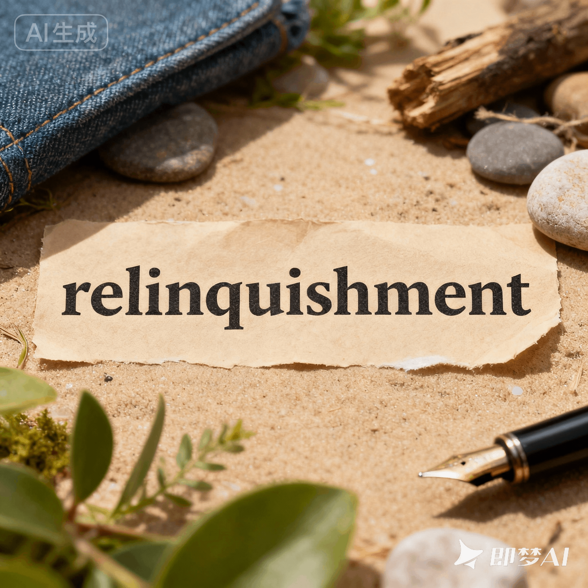 relinquishment是什么意思_relinquishment怎么读_音标rɪ'lɪŋkwɪʃmənt