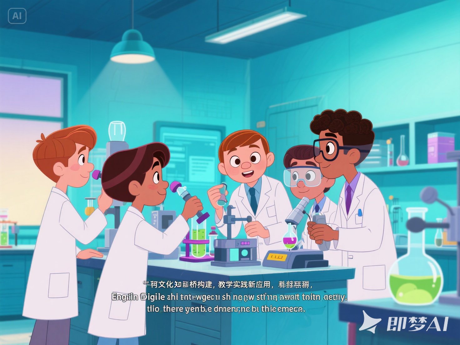 英语动画片中的科学知识普及？