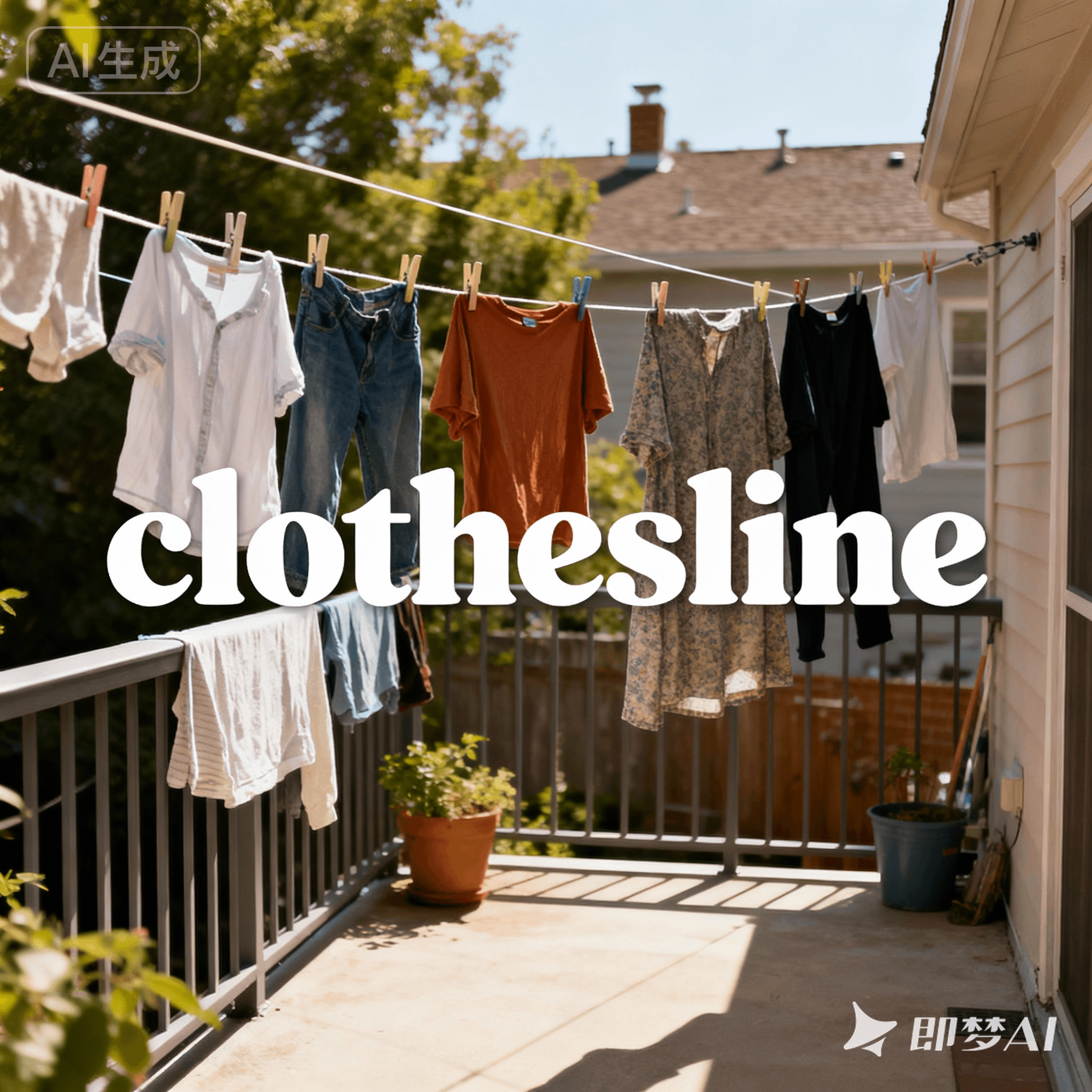 clothesline是什么意思_clothesline怎么读_音标'kləʊðzlaɪn