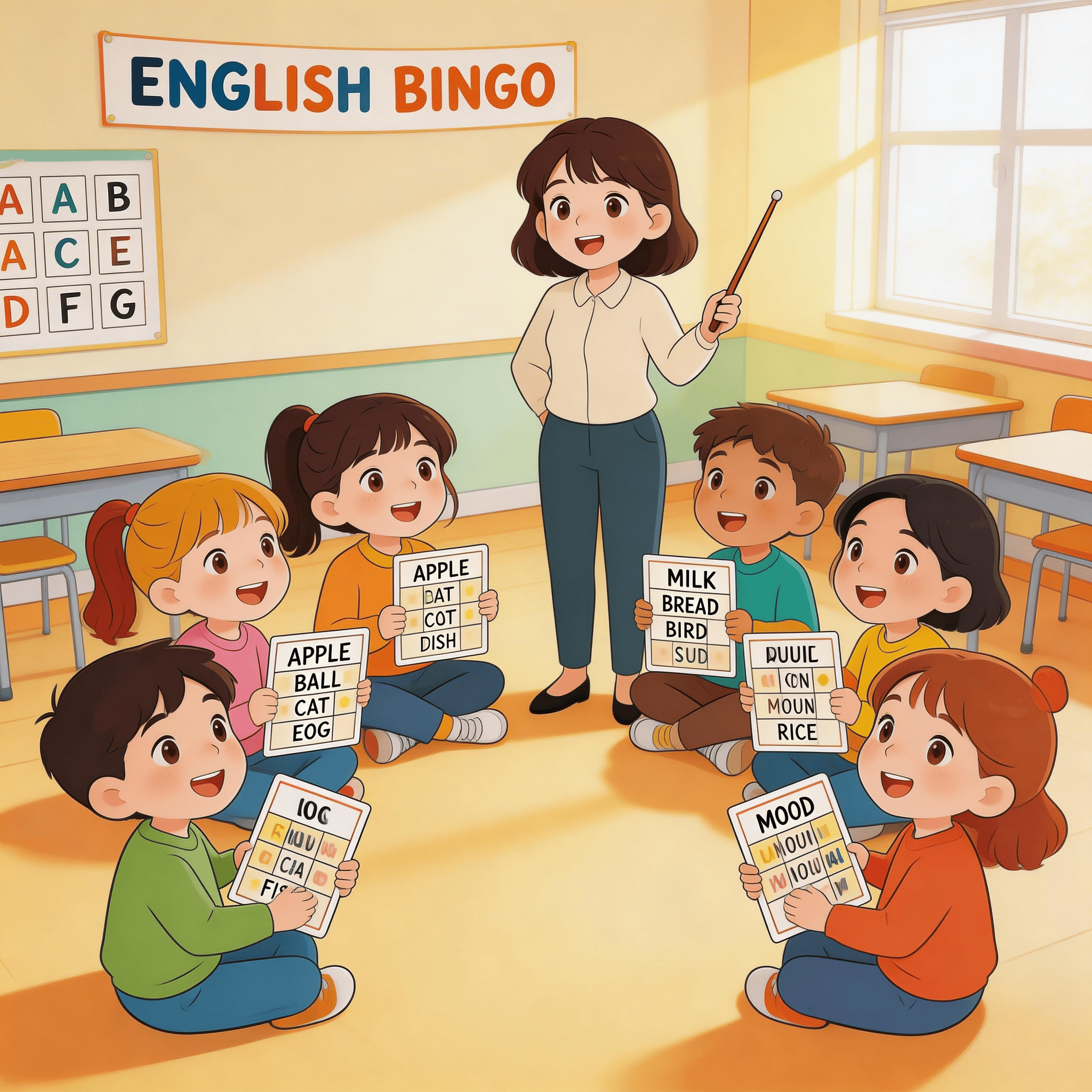 三年级小孩英语怎么教