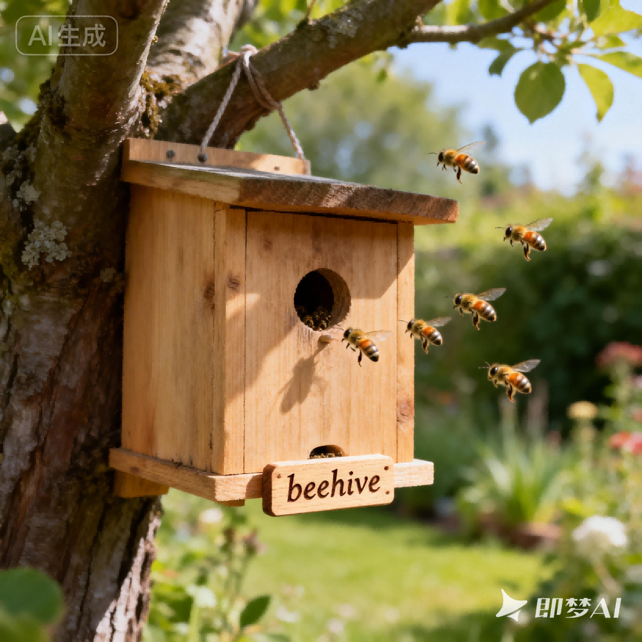 beehive是什么意思_beehive怎么读_音标'bi-haɪv