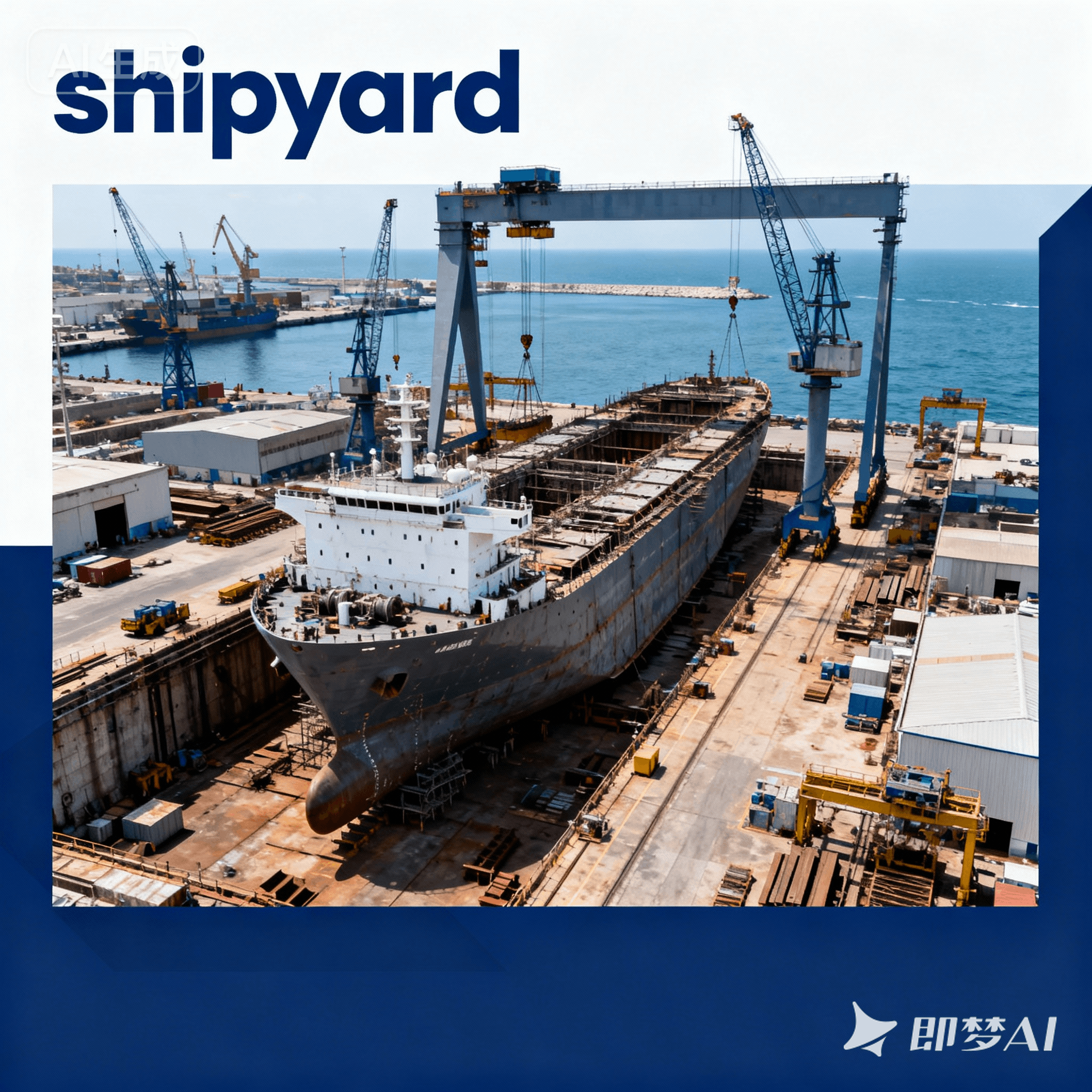 shipyard是什么意思_shipyard怎么读_音标ˈʃɪpjɑ-d