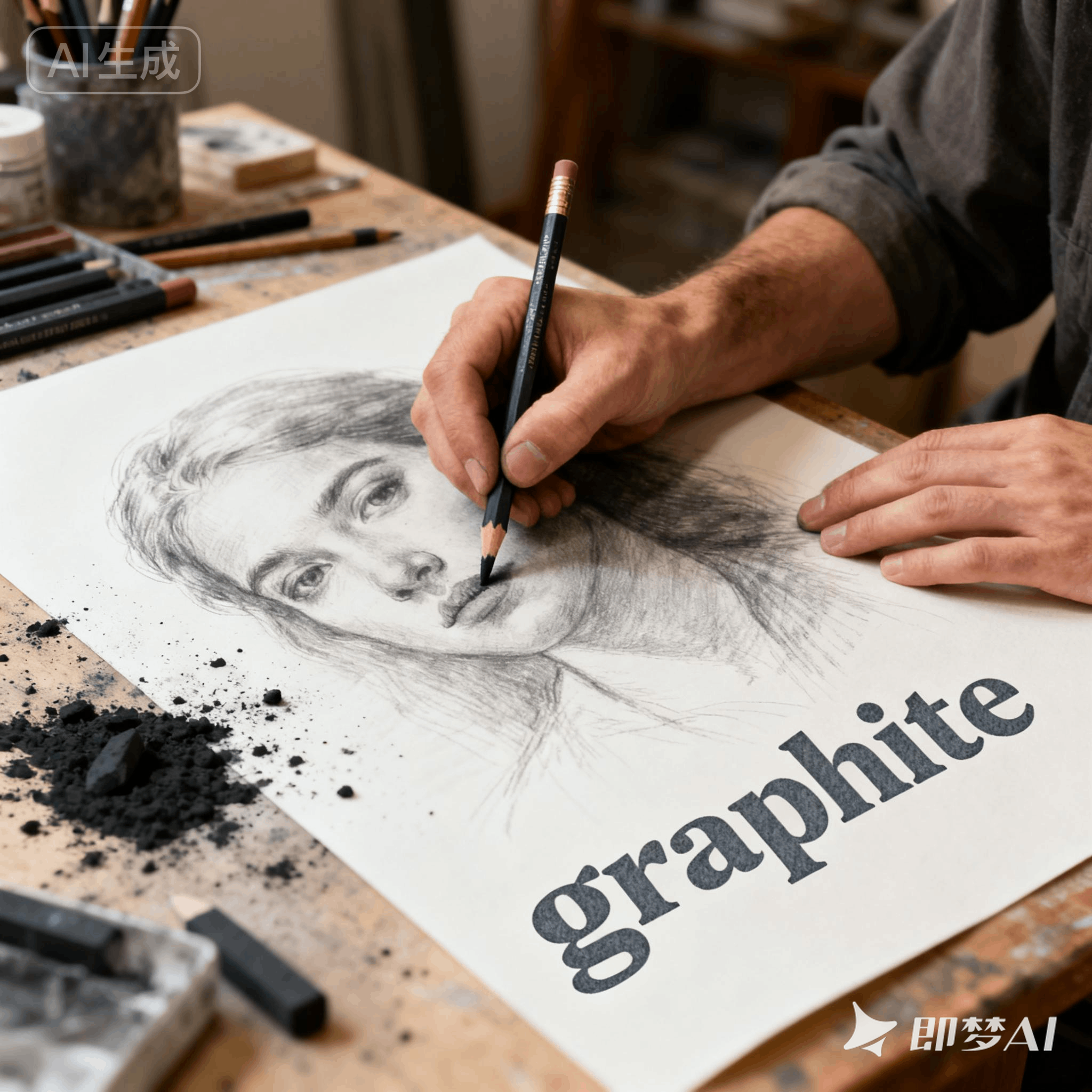 graphite是什么意思_graphite怎么读_音标ˈgræfaɪt