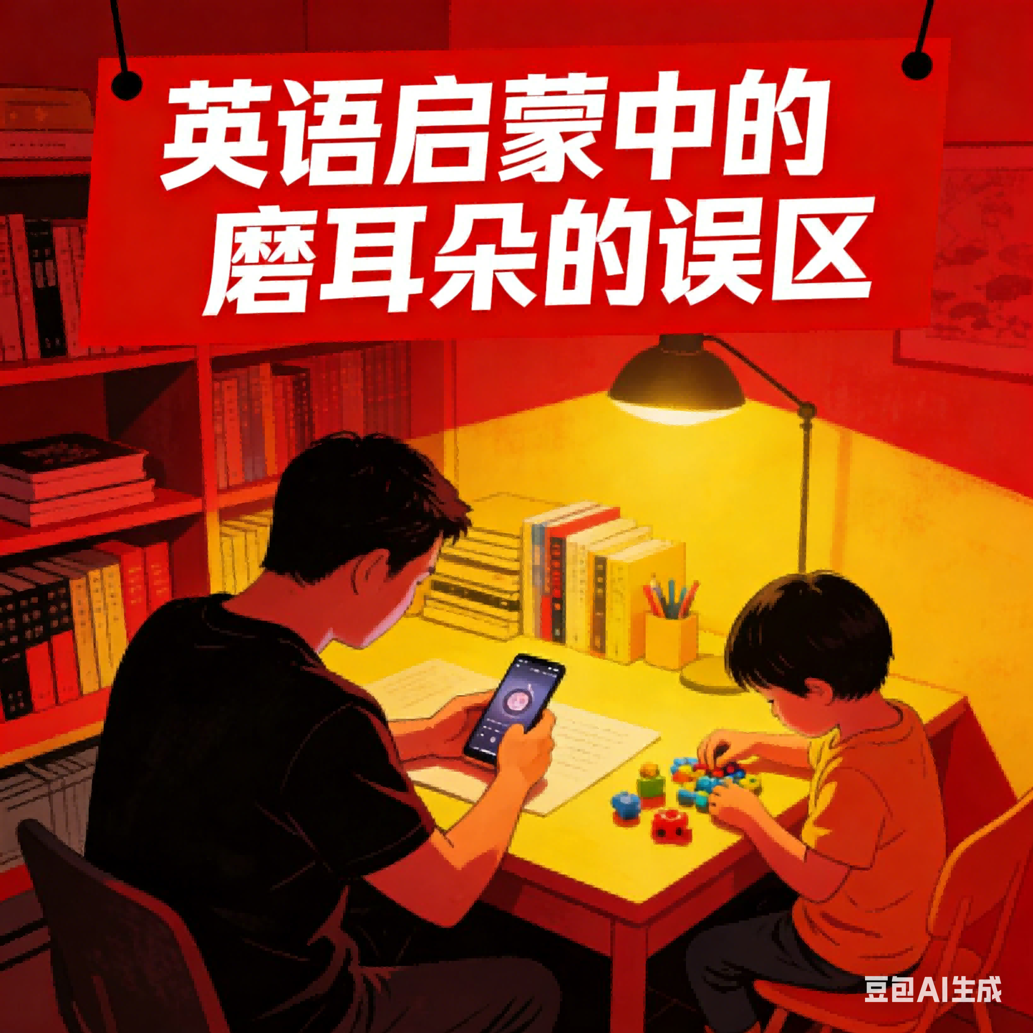 英语启蒙中的磨耳朵的误区