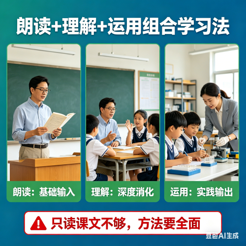 高中孩子英语差每天读课文可以吗
