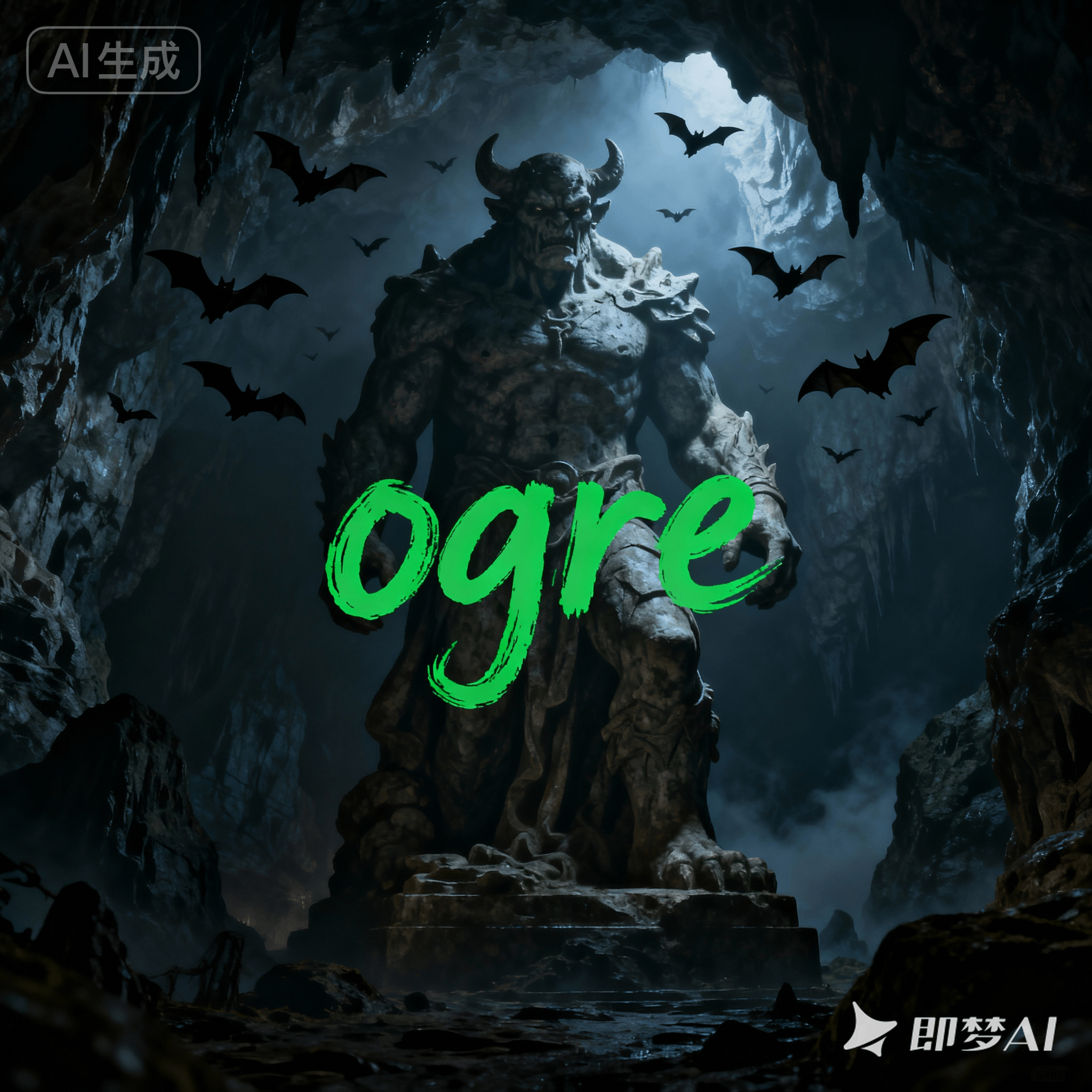 ogre是什么意思_ogre怎么读_音标'əʊɡə(r)