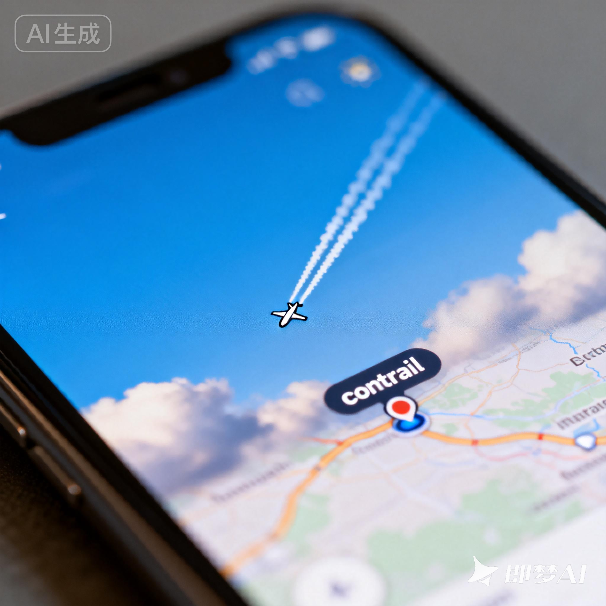 contrail是什么意思_contrail怎么读_音标'kɒntreɪl