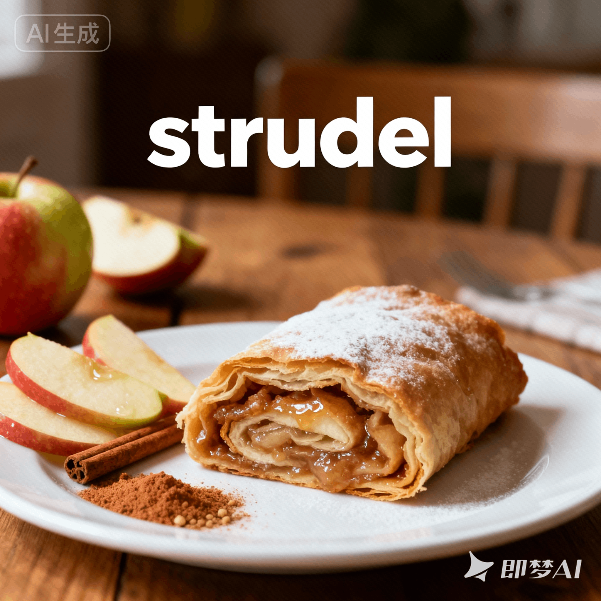 strudel是什么意思_strudel怎么读_音标ˈstru-dl
